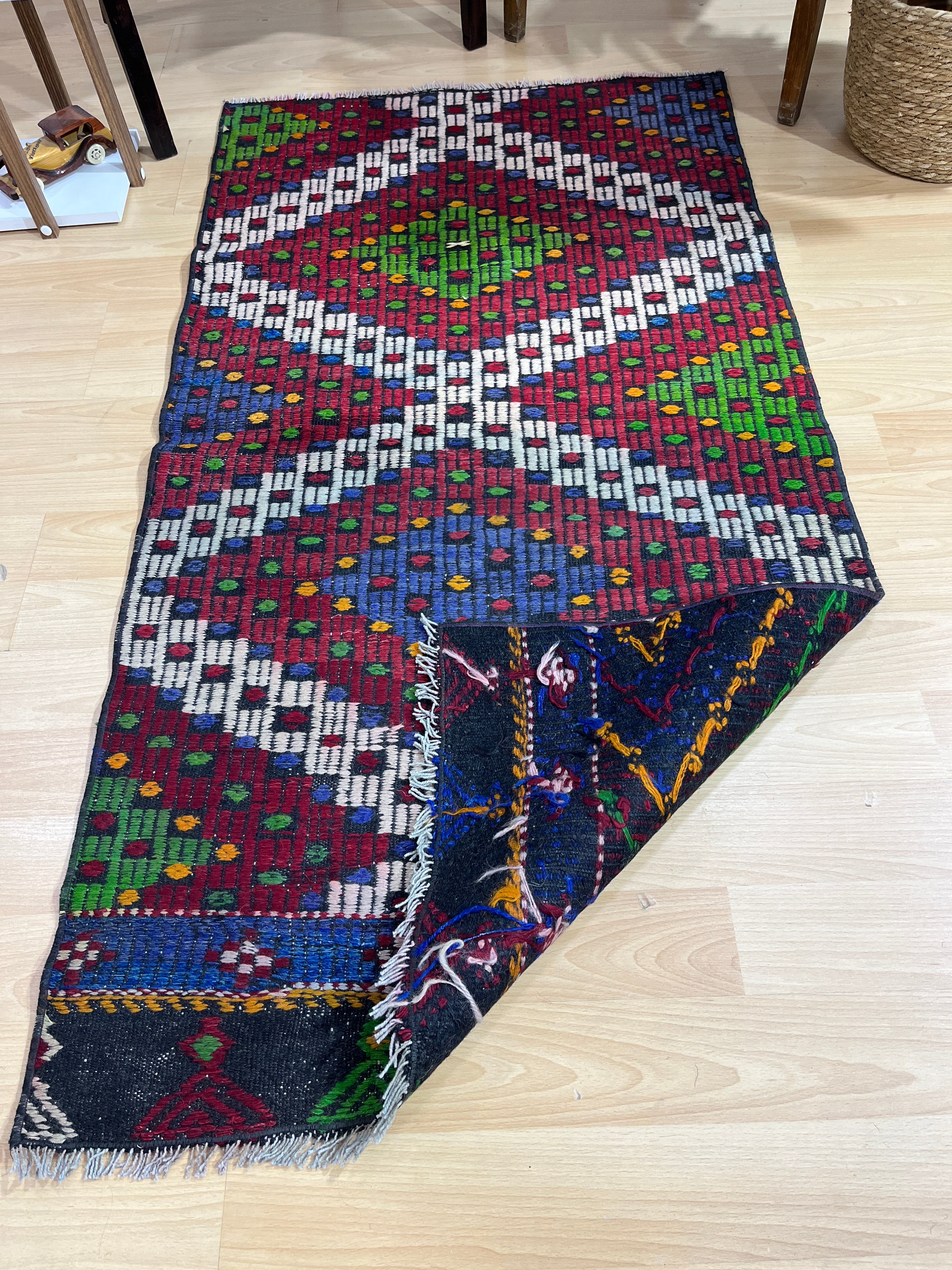 Authentic Handwoven Turkish Kilim