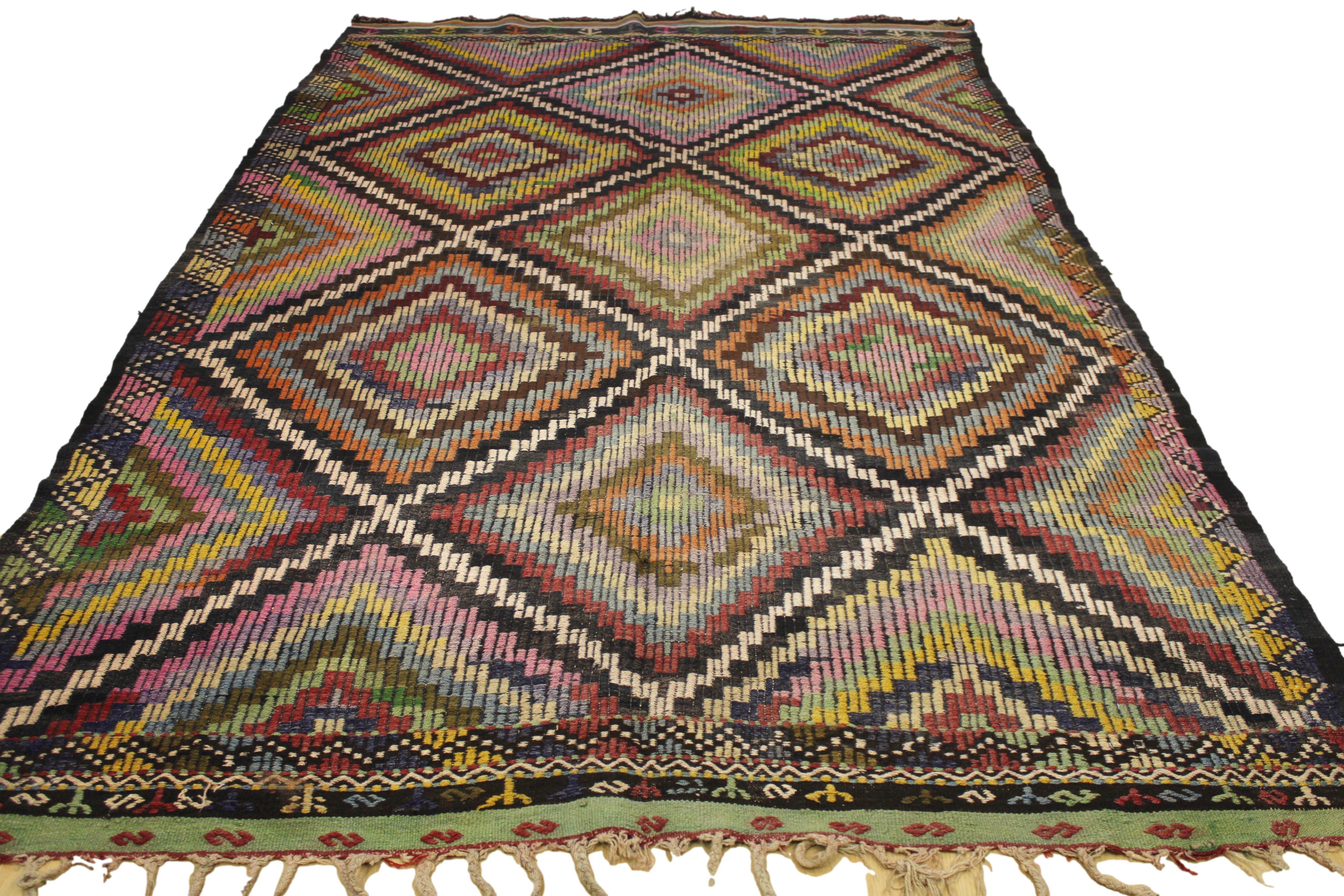 Authentic Handwoven Turkish Kilim