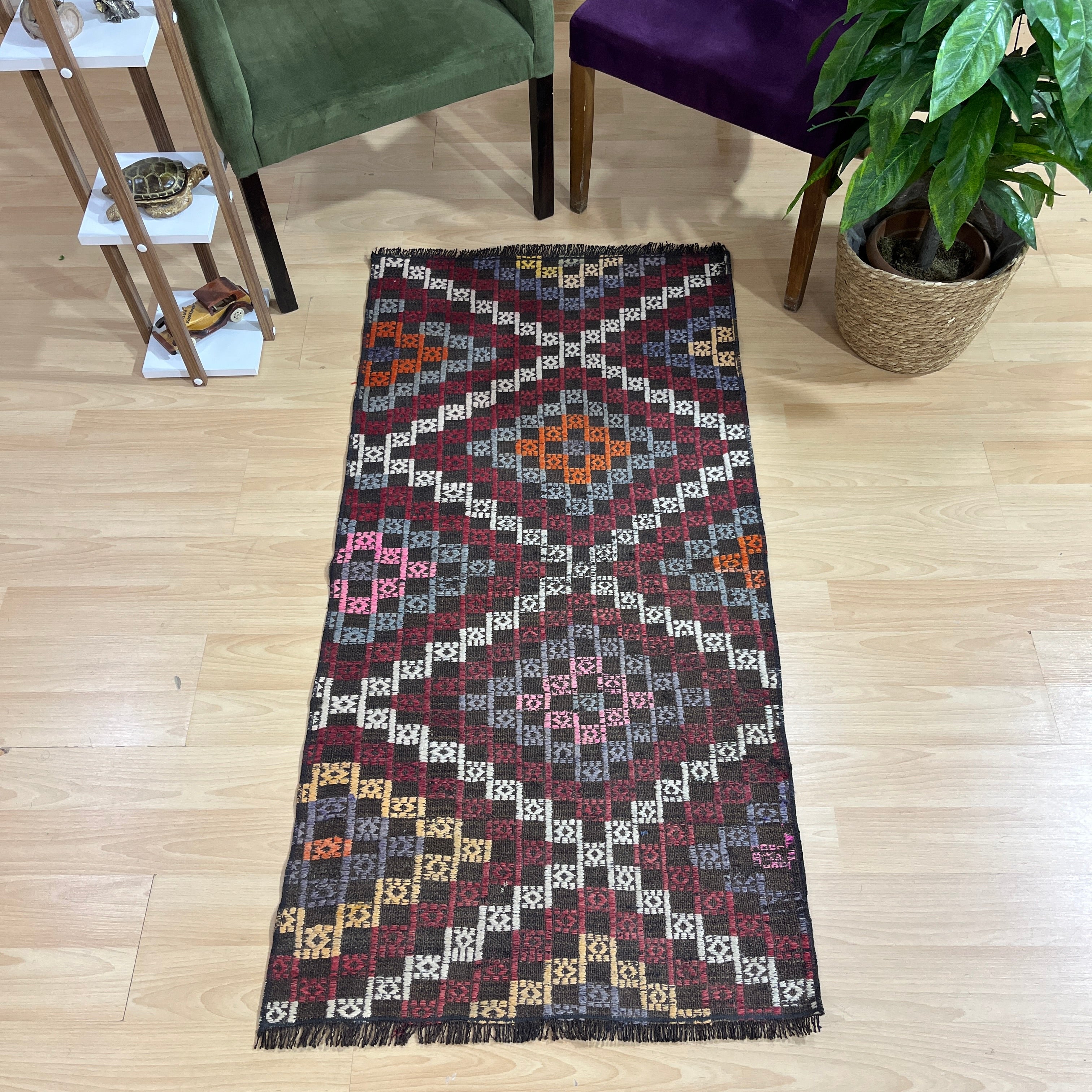Authentic Handwoven Turkish Kilim