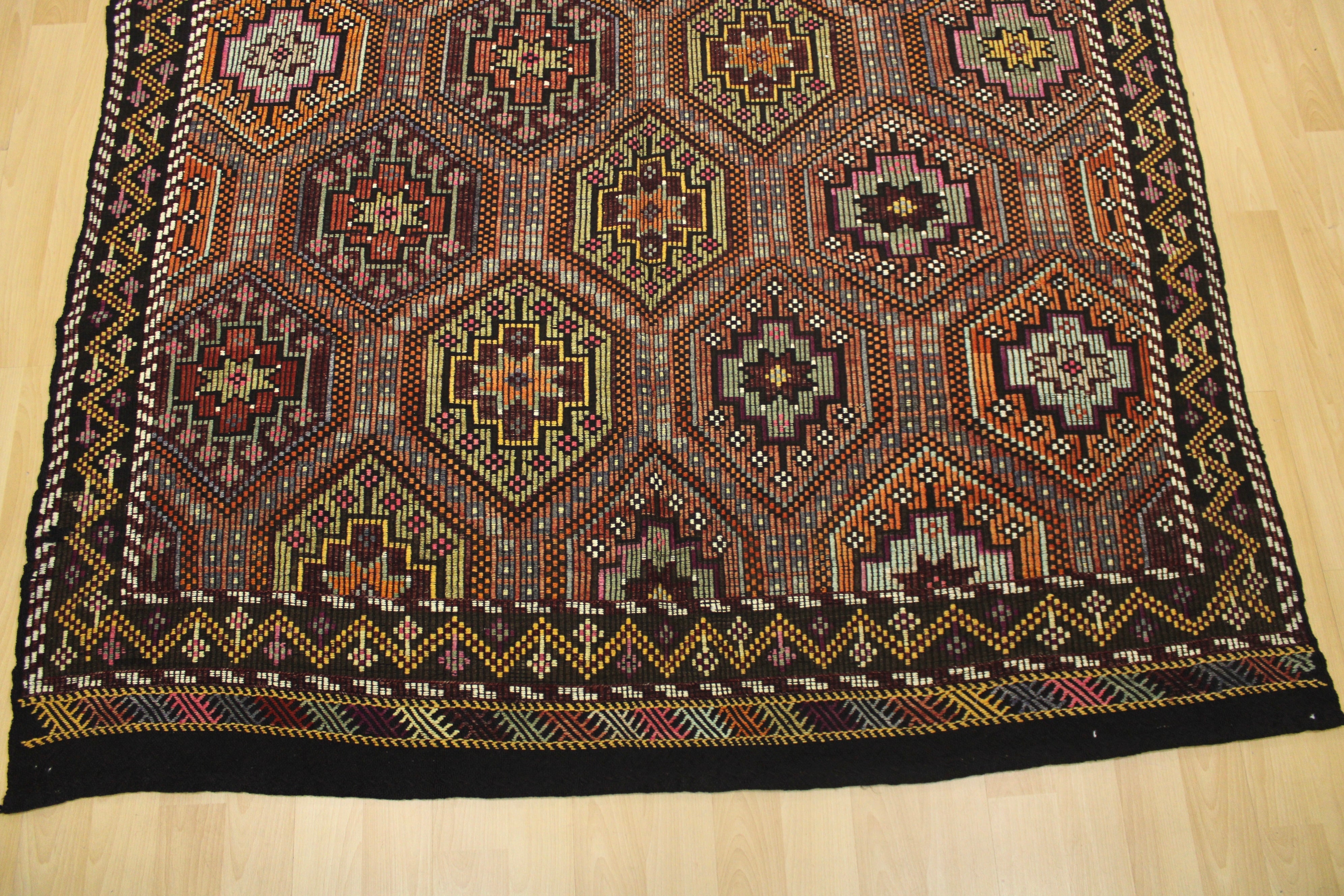 Authentic Handwoven Turkish Kilim