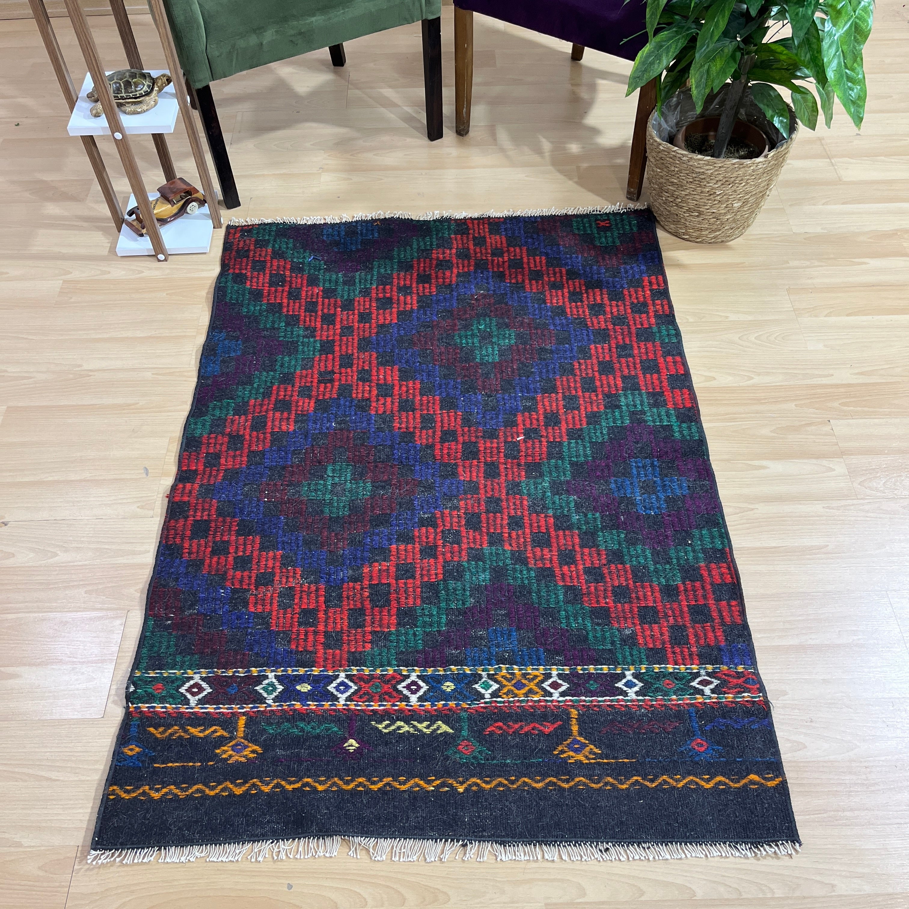 Authentic Handwoven Turkish Kilim