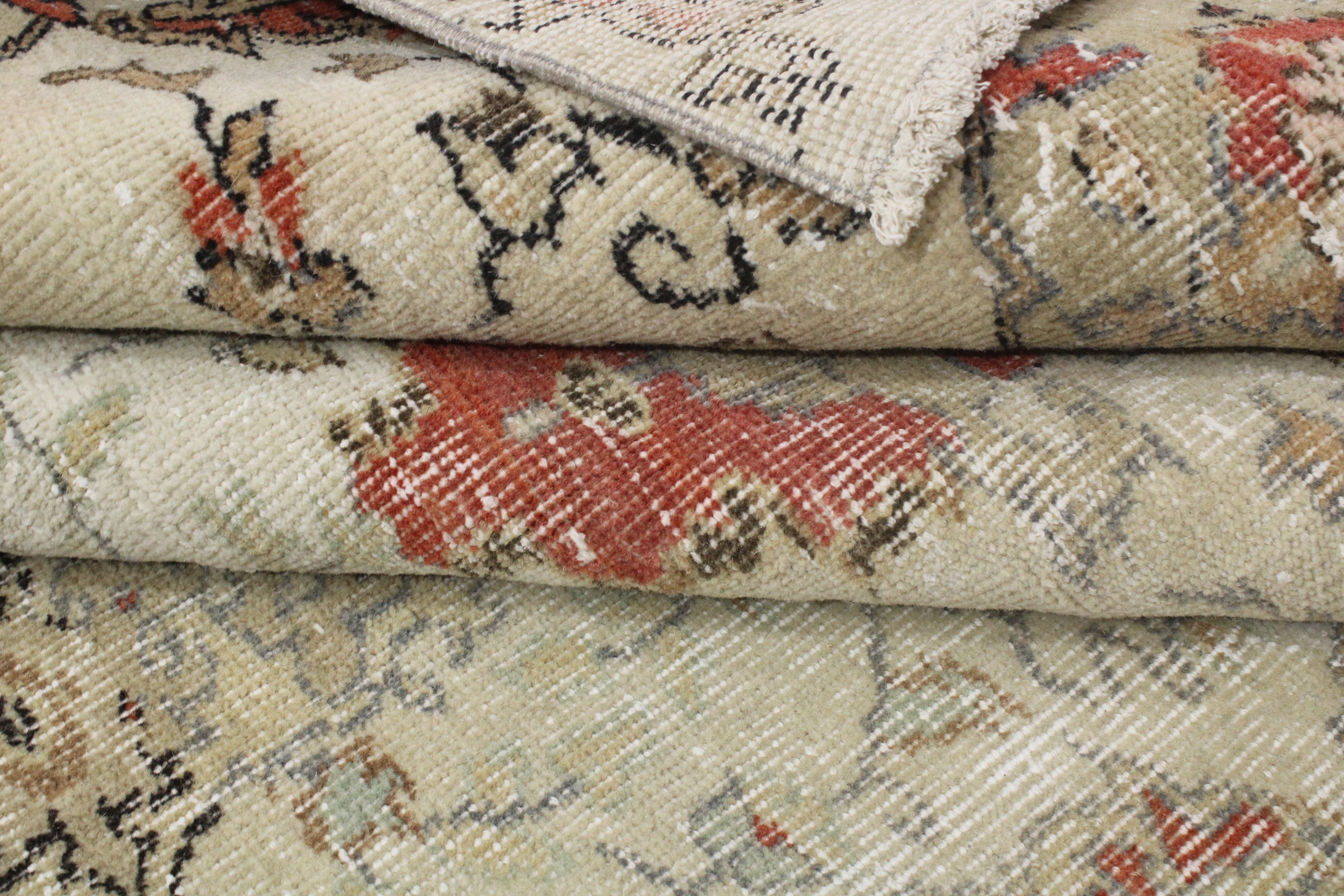 El Dokuma Anadolu Kök Boya Yün Halı