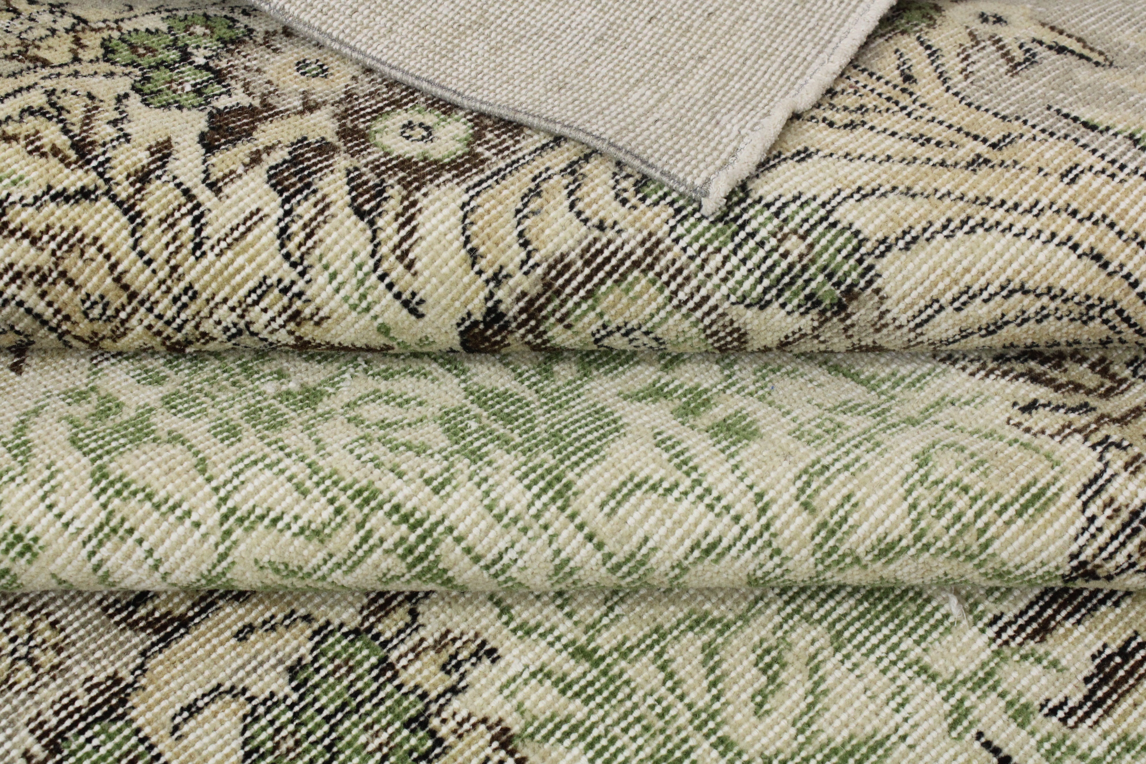 El Dokuma Anadolu Kök Boya Yün Halı