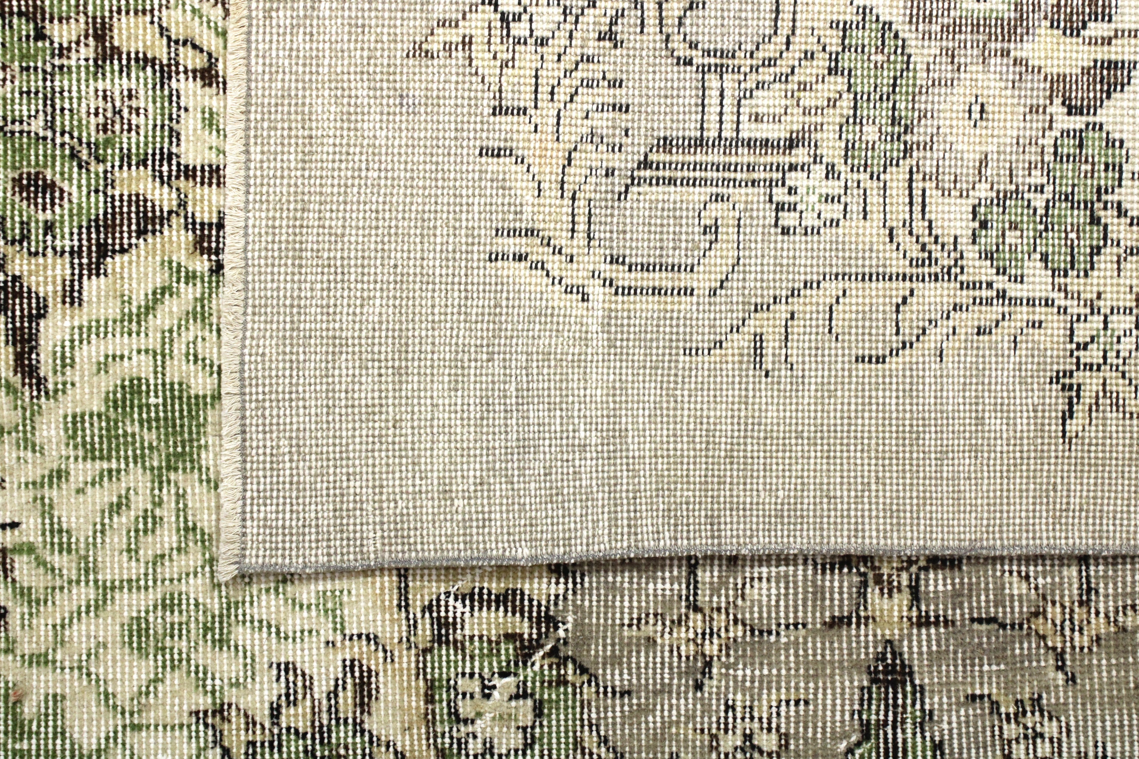 El Dokuma Anadolu Kök Boya Yün Halı