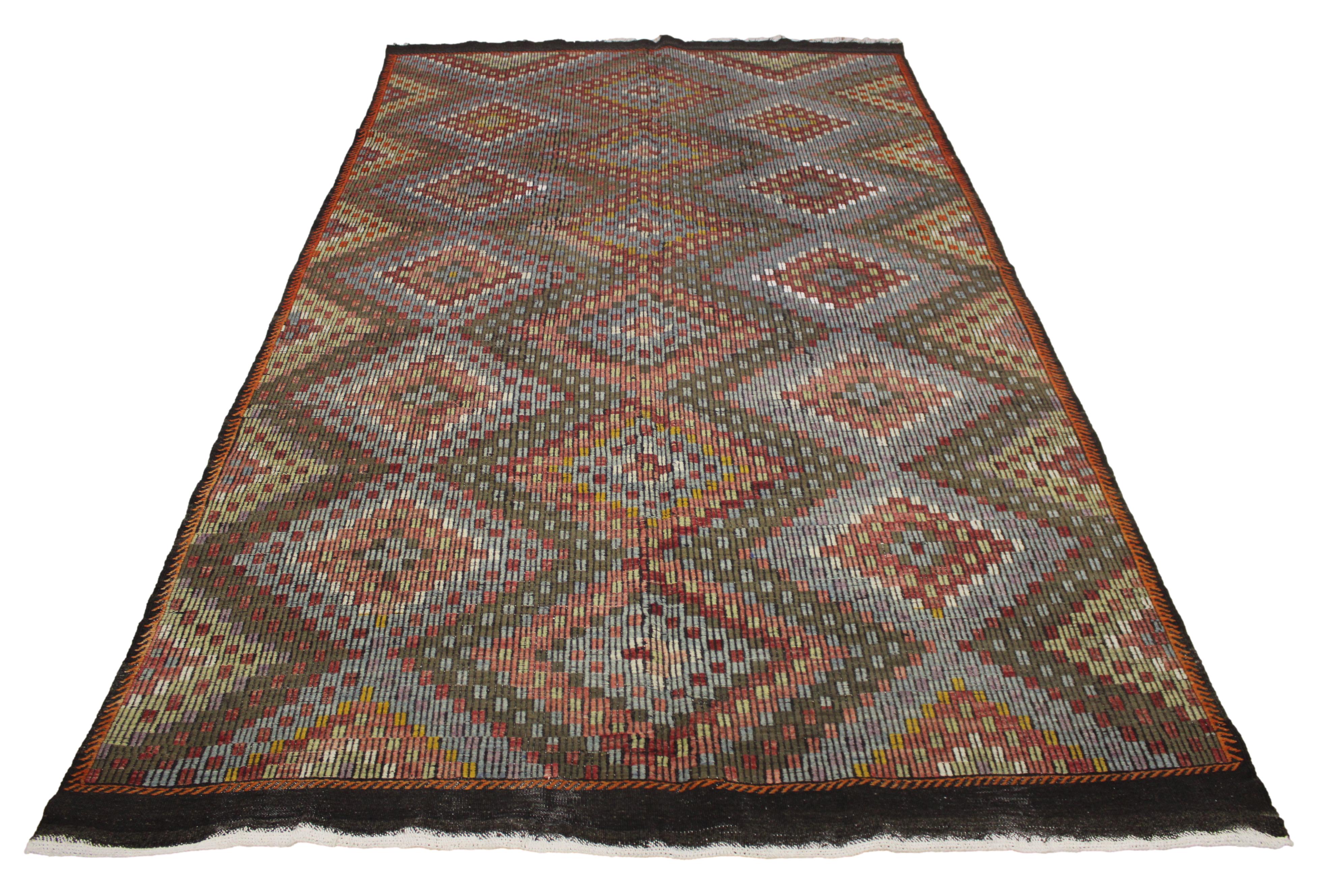 Authentic Handwoven Turkish Kilim