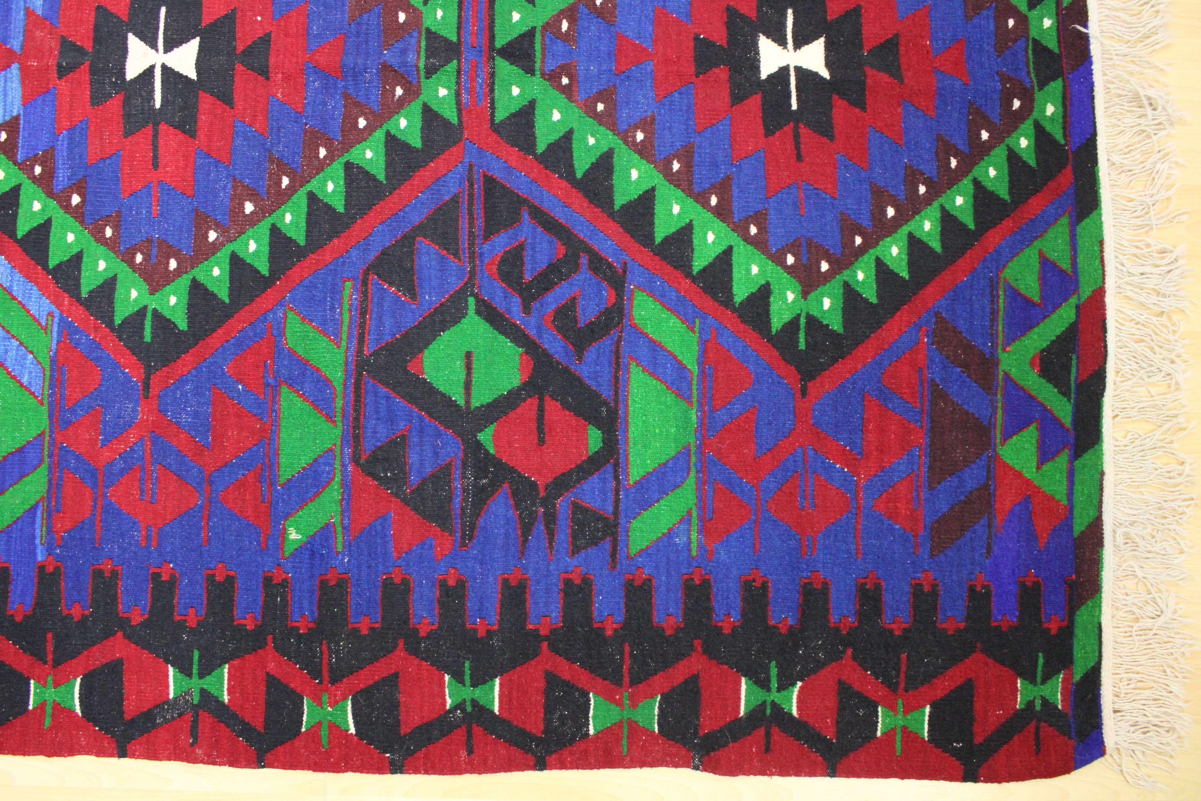 Authentic Handwoven Turkish Kilim