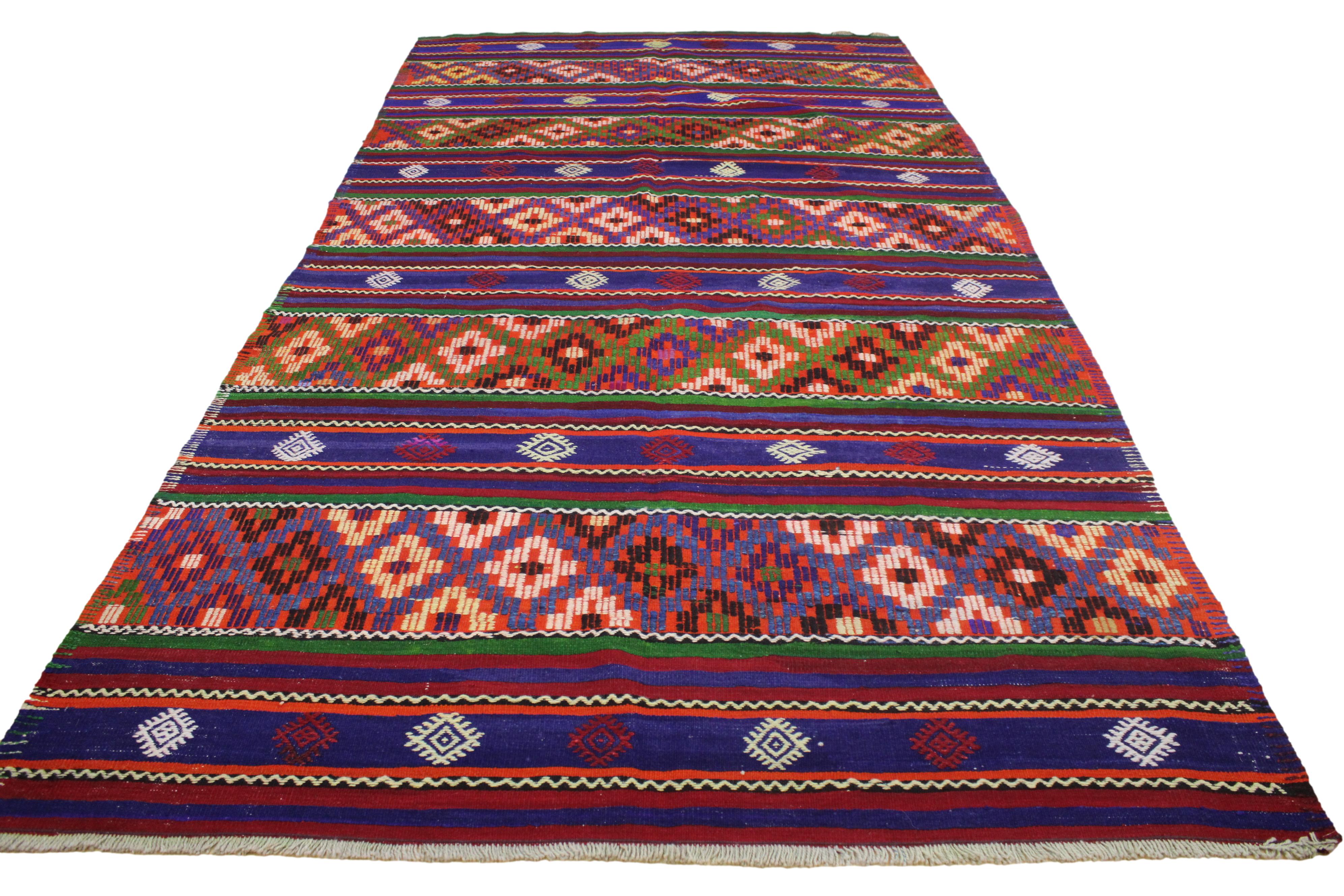 Authentic Handwoven Turkish Kilim