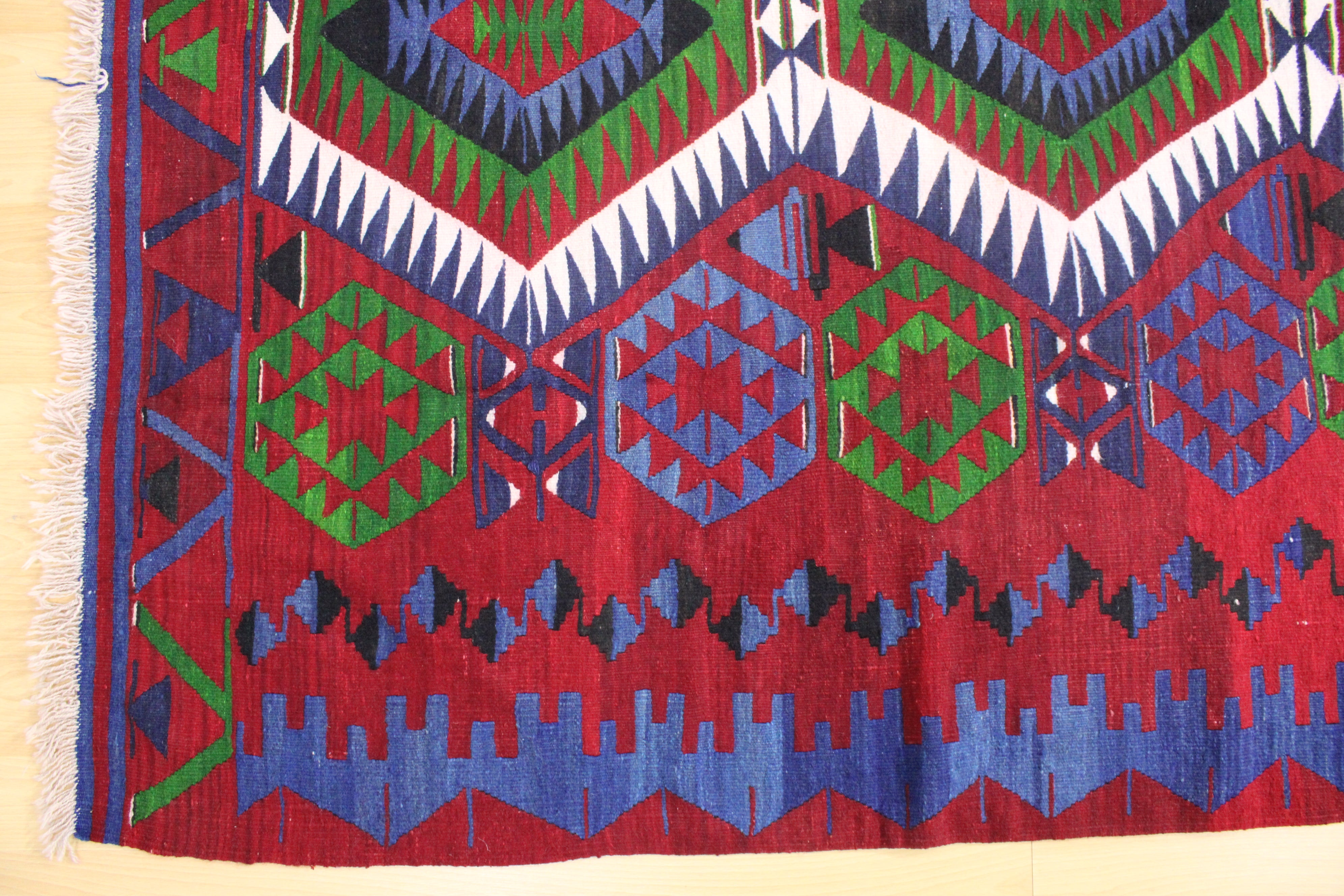 Authentic Handwoven Turkish Kilim