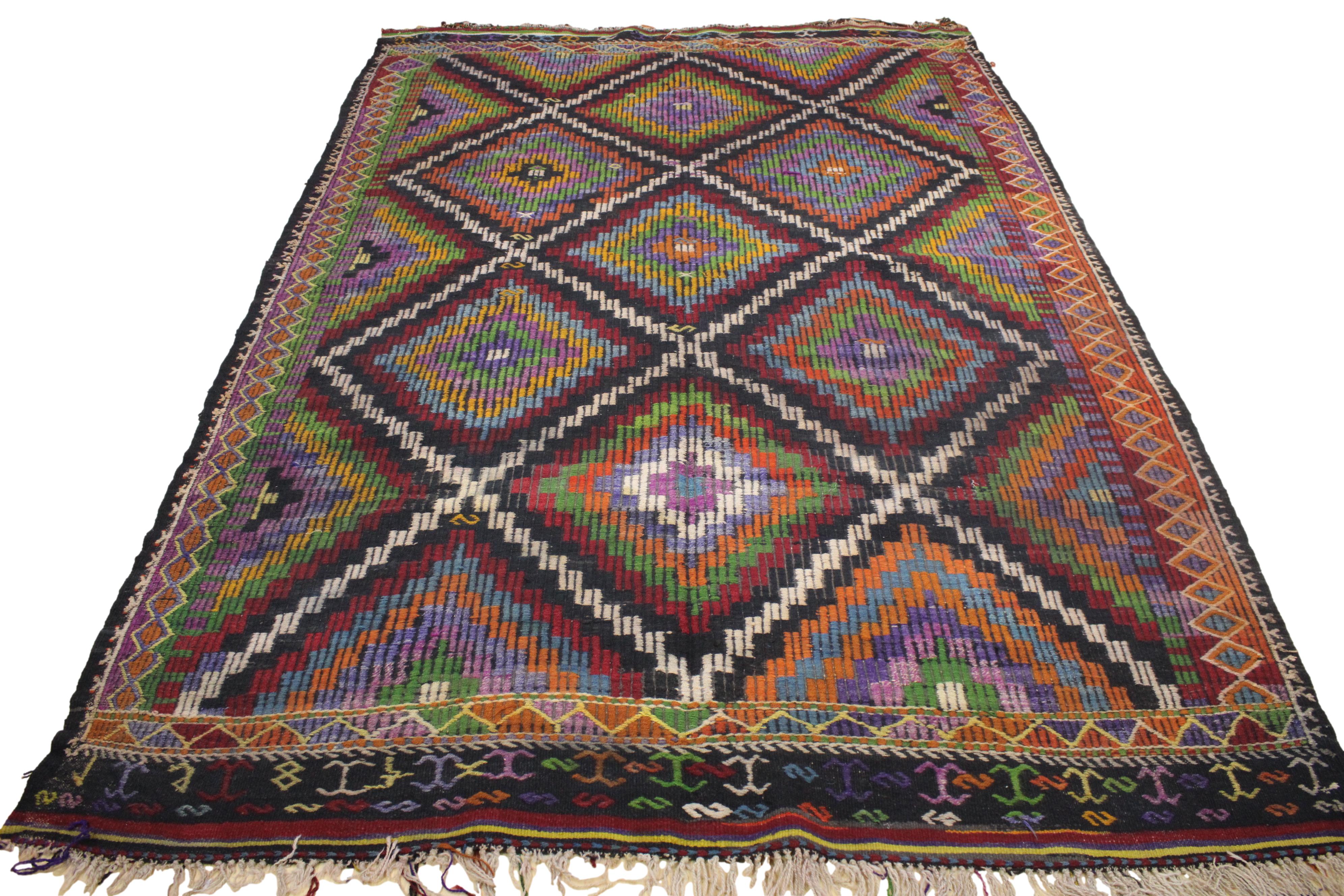 Authentic Handwoven Turkish Kilim