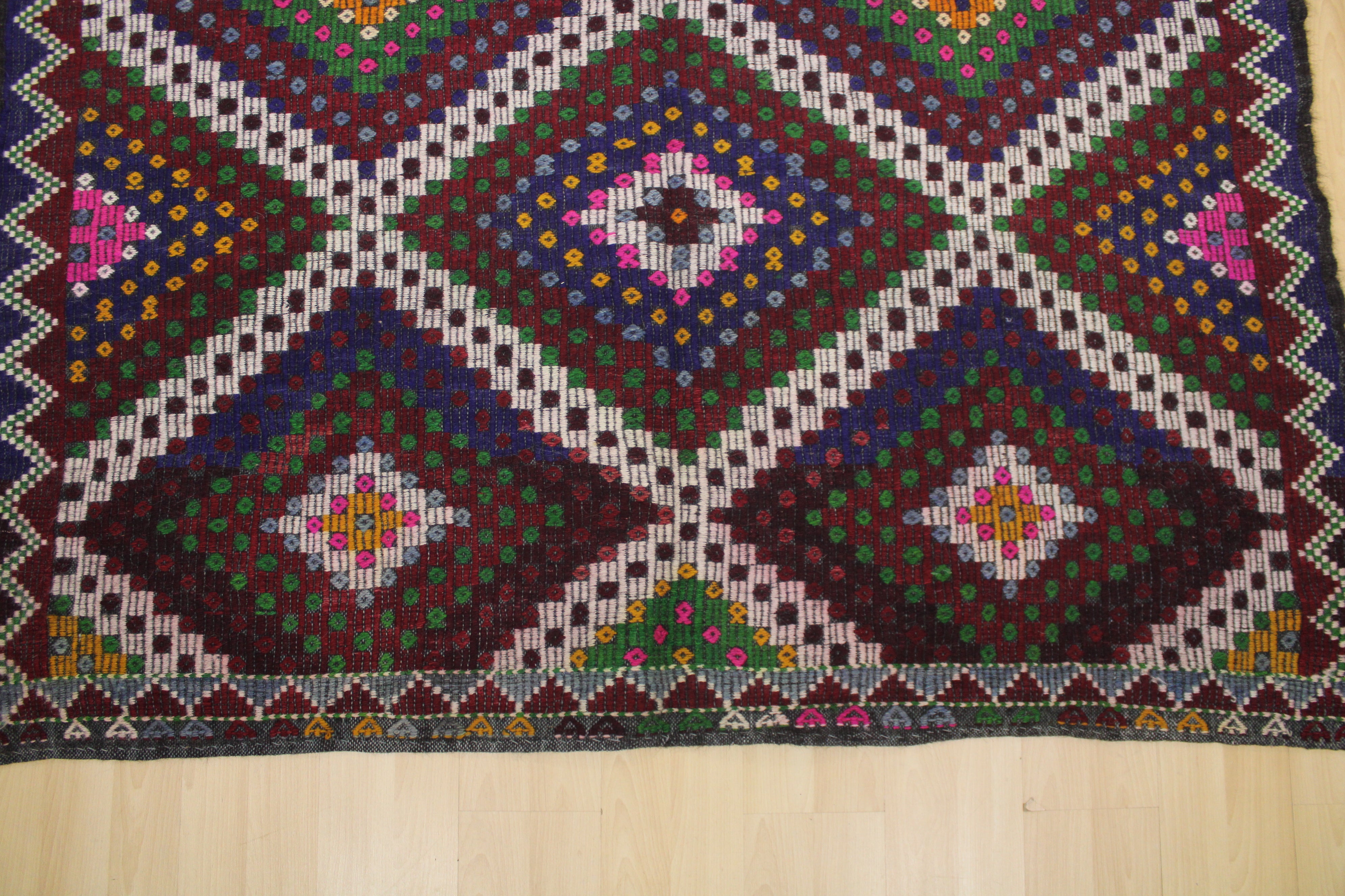 Authentic Handwoven Turkish Kilim