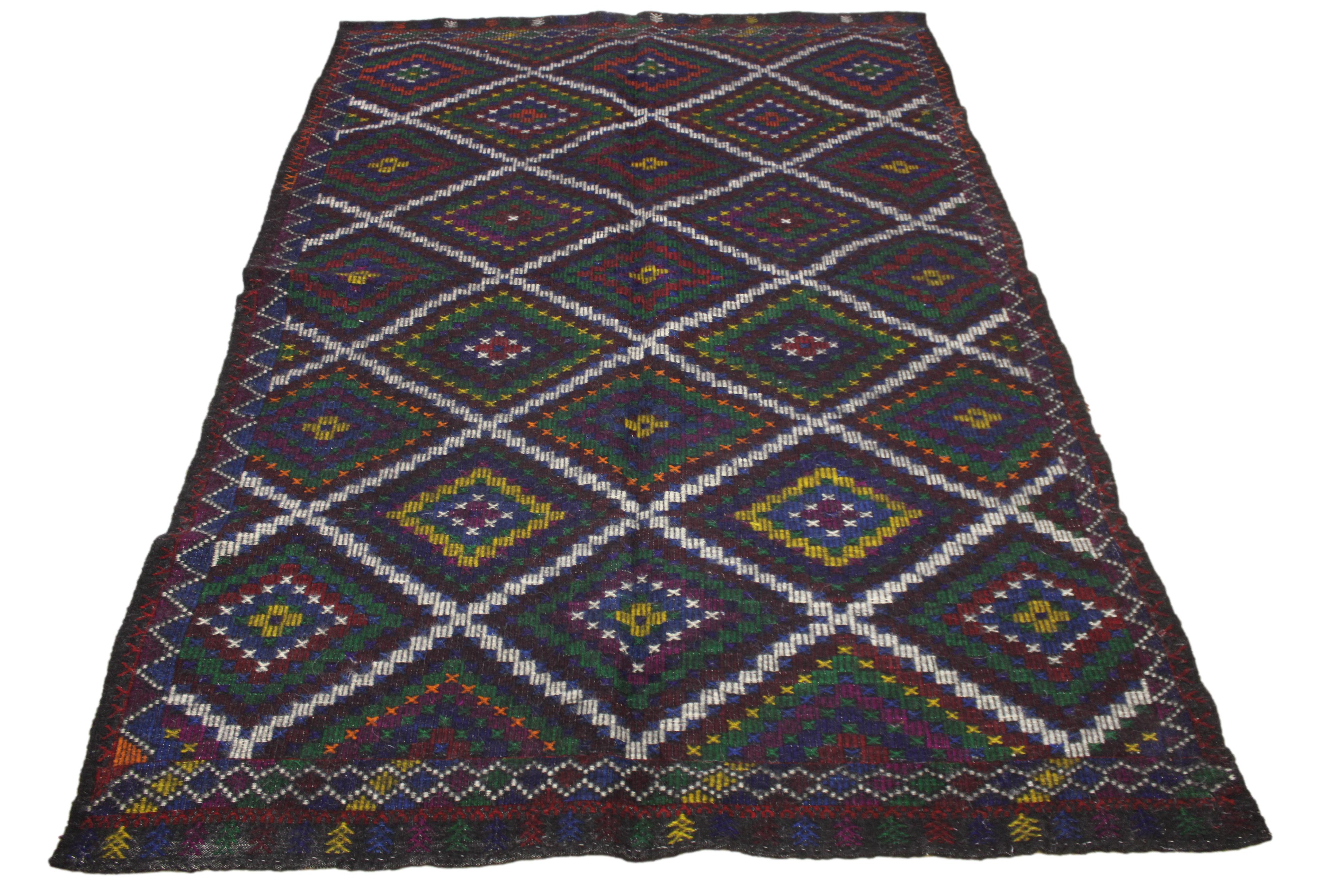 Authentic Handwoven Turkish Kilim