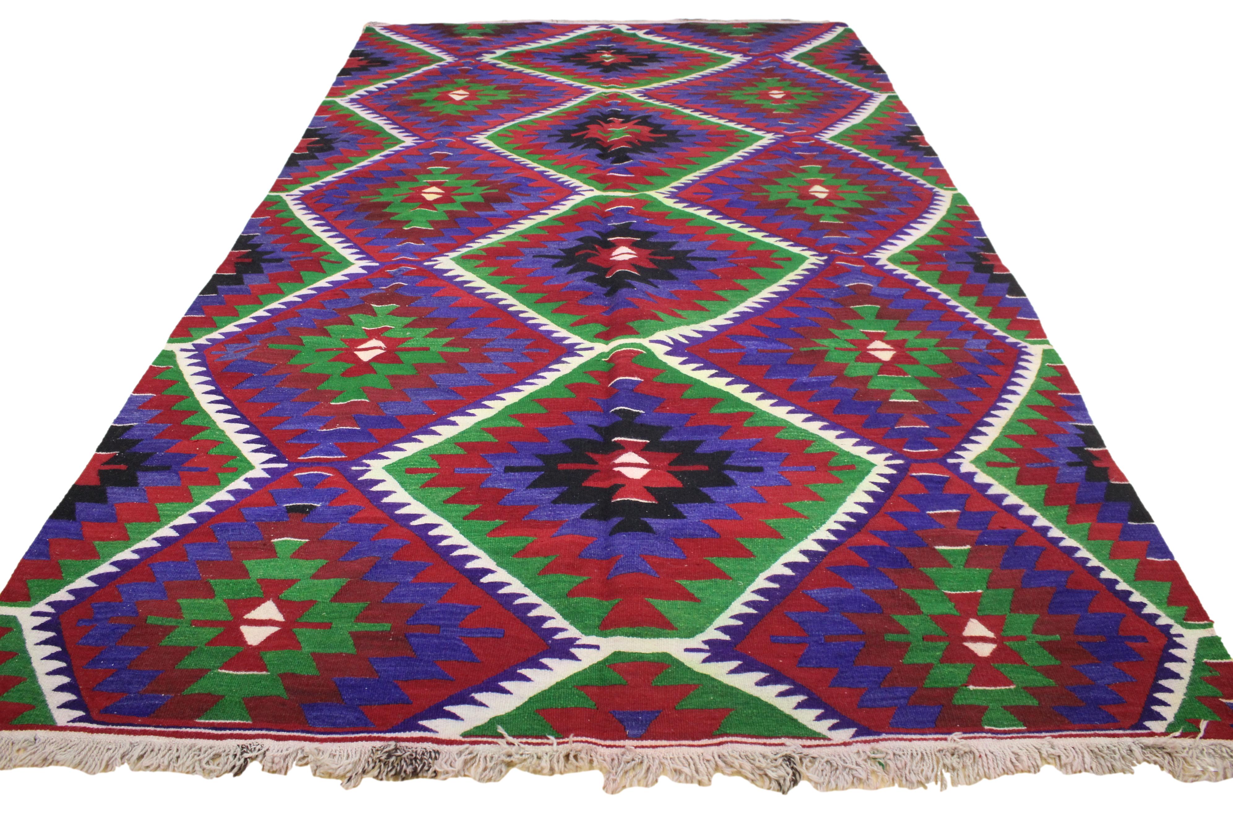 Authentic Handwoven Turkish Kilim