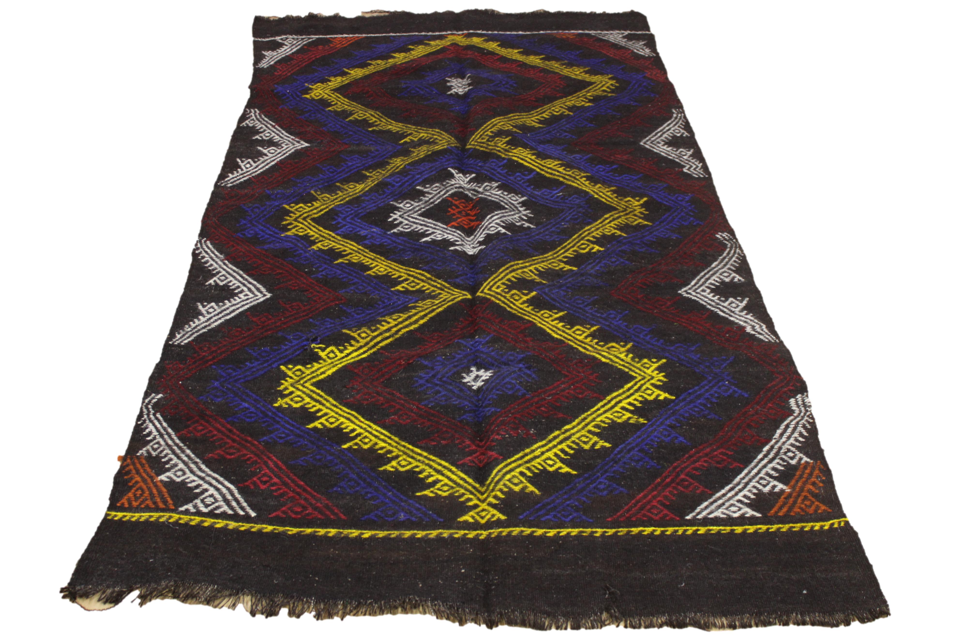 Authentic Handwoven Turkish Kilim
