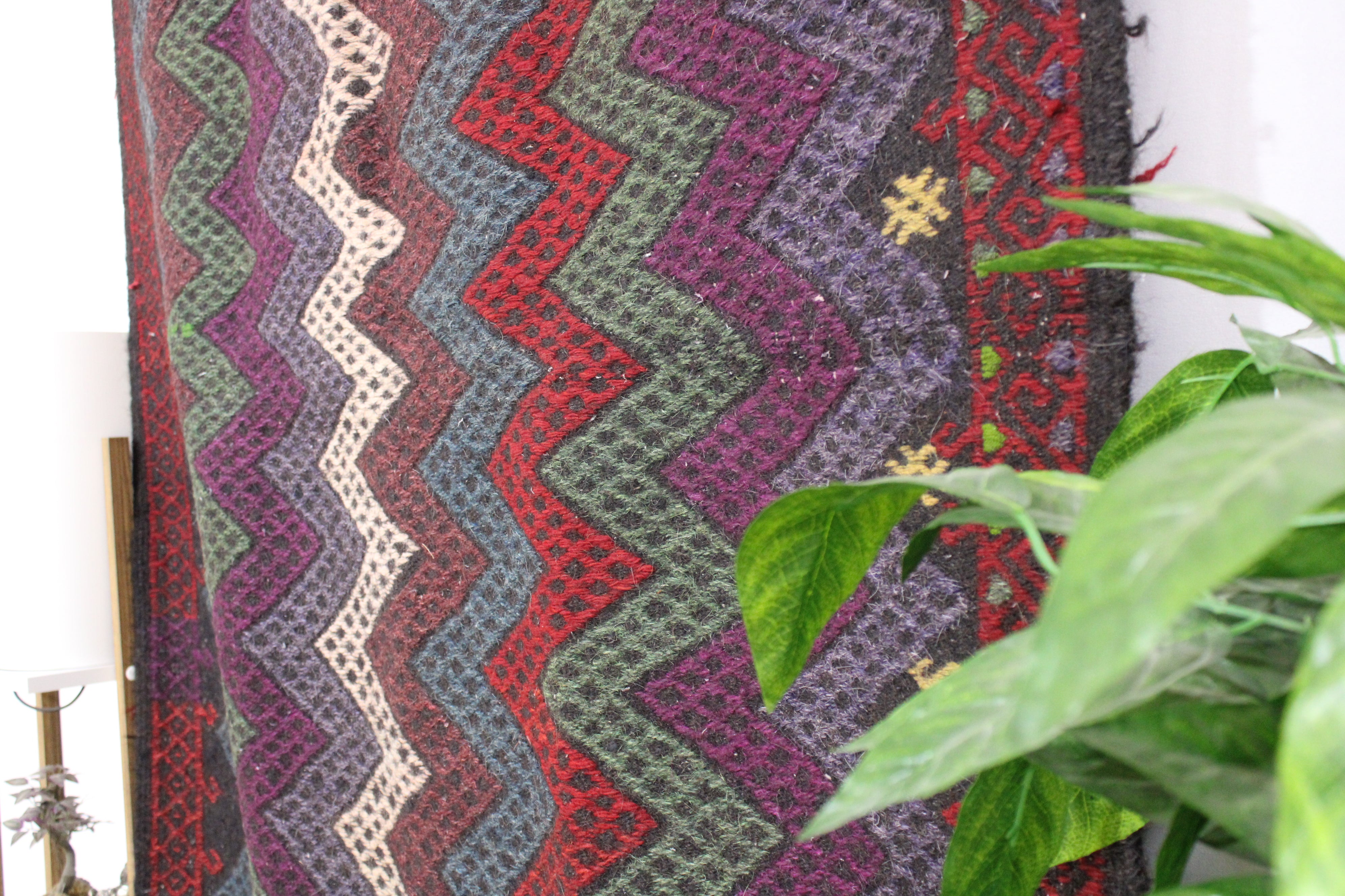 Authentic Handwoven Turkish Runner Kilim