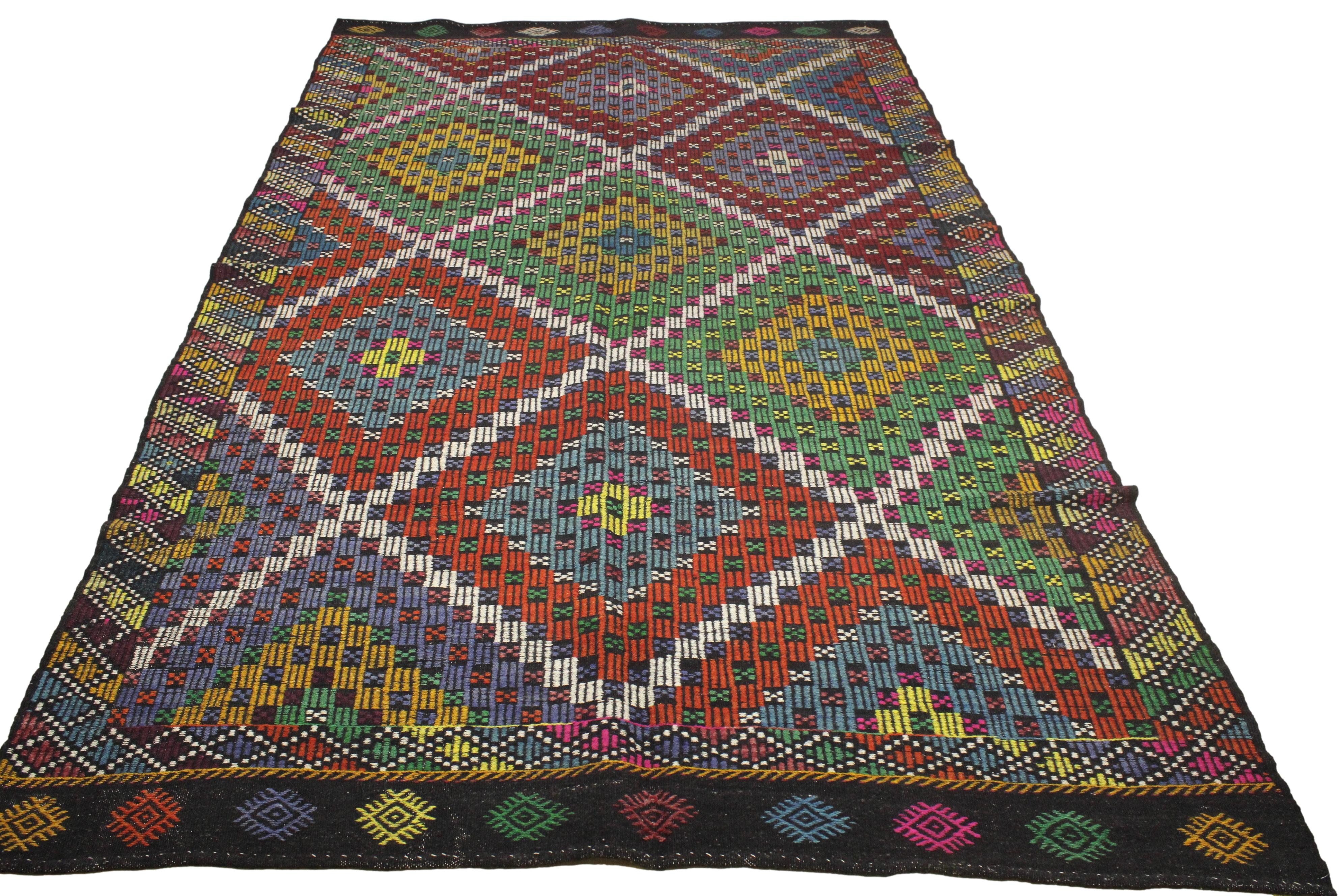 Authentic Handwoven Turkish Kilim