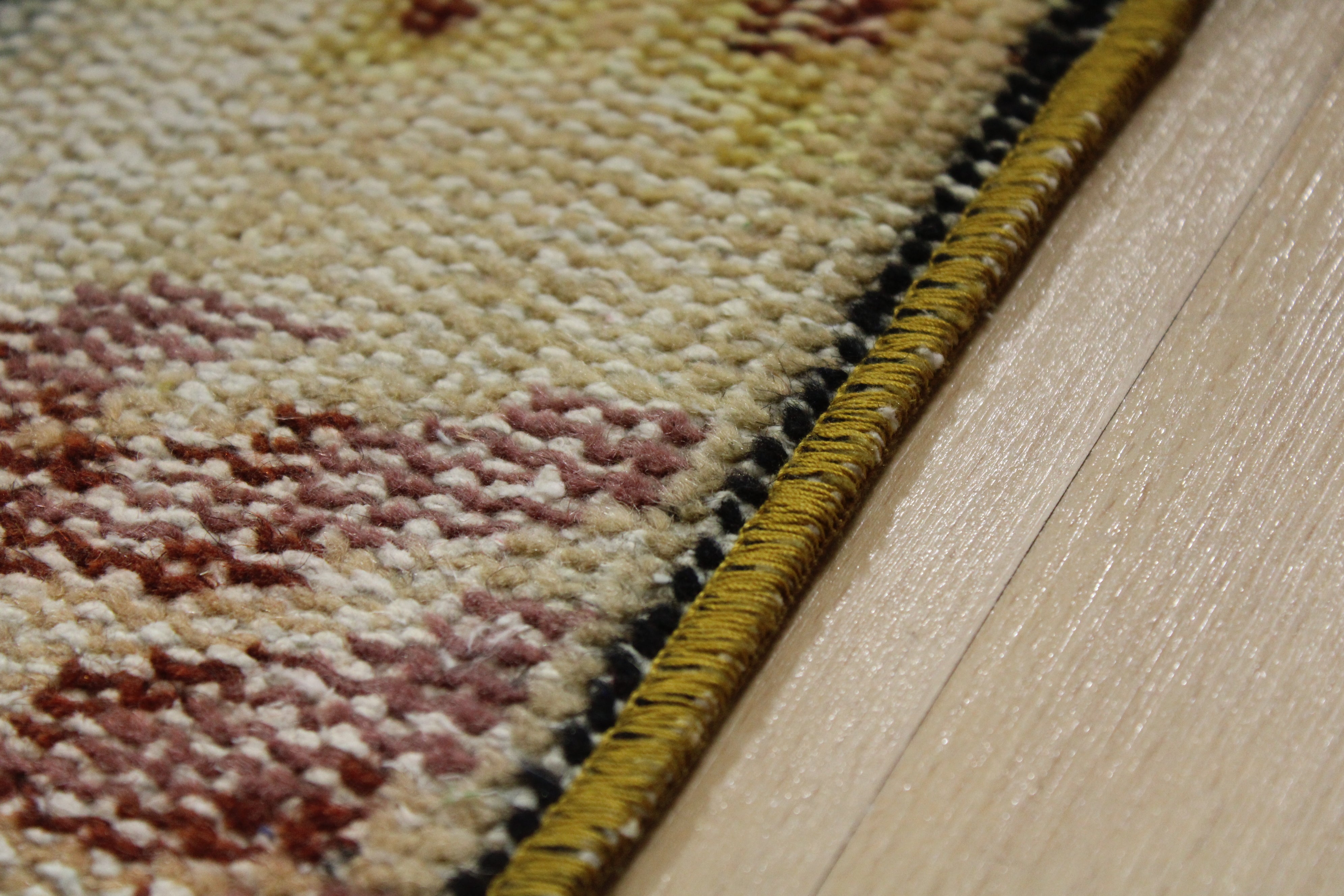 El Dokuma Anadolu Kök Boya Yün Halı