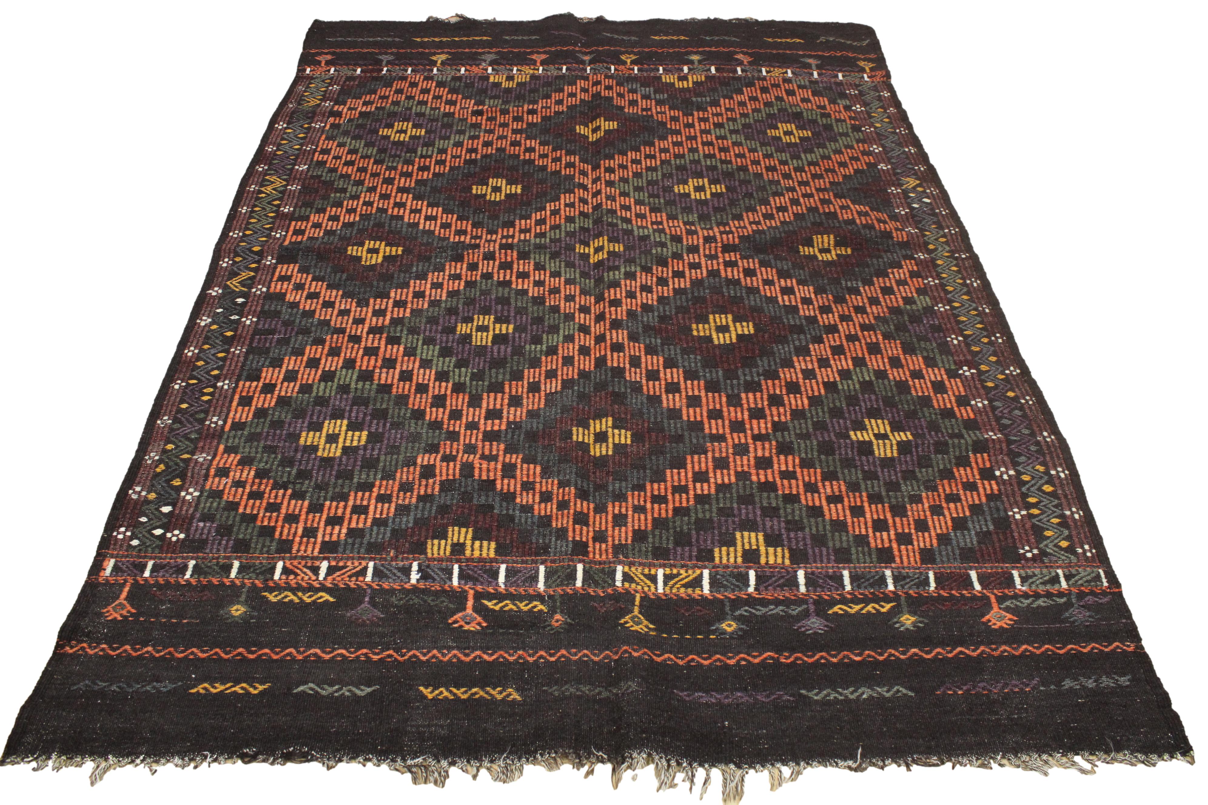 Authentic Handwoven Turkish Kilim