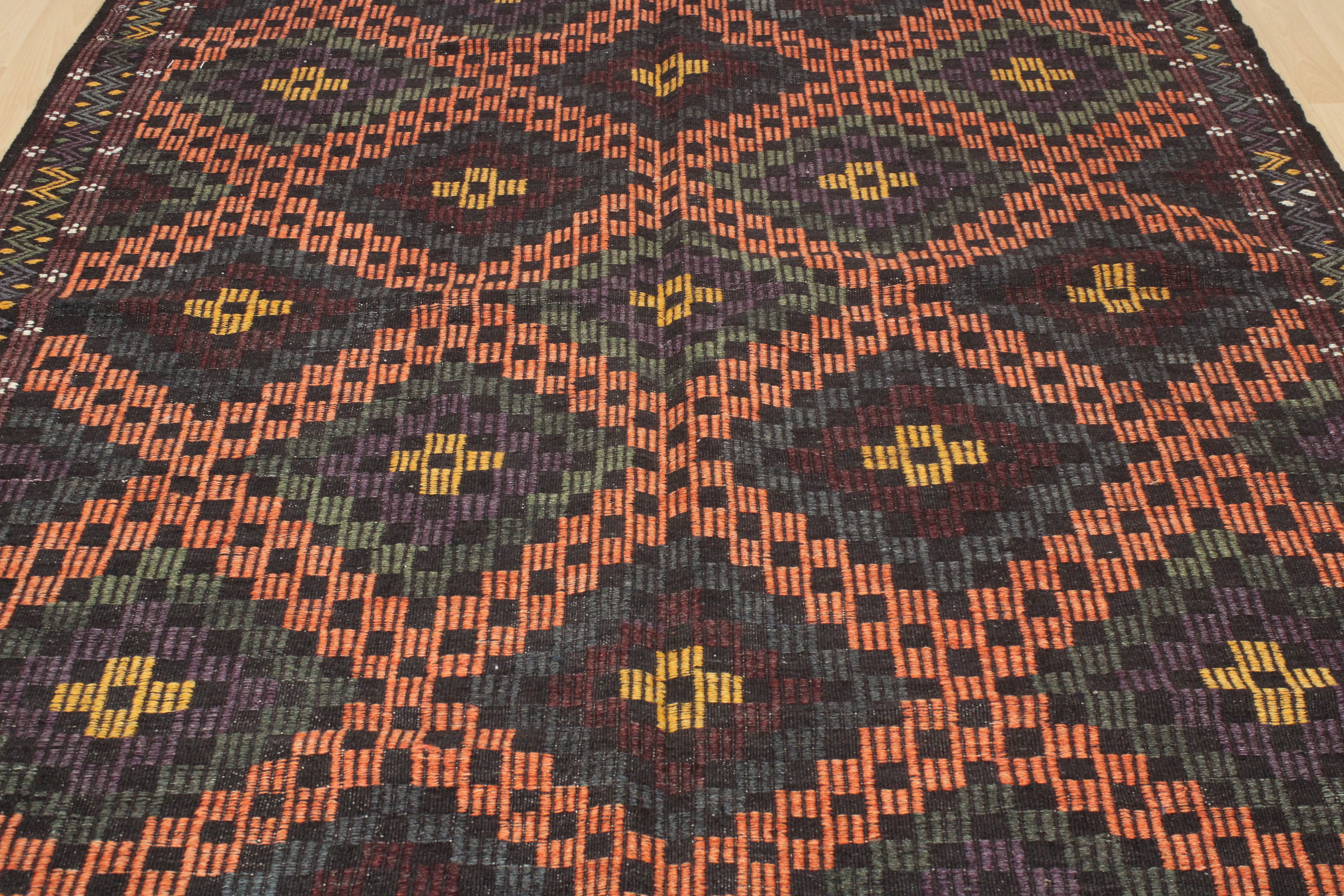 Authentic Handwoven Turkish Kilim