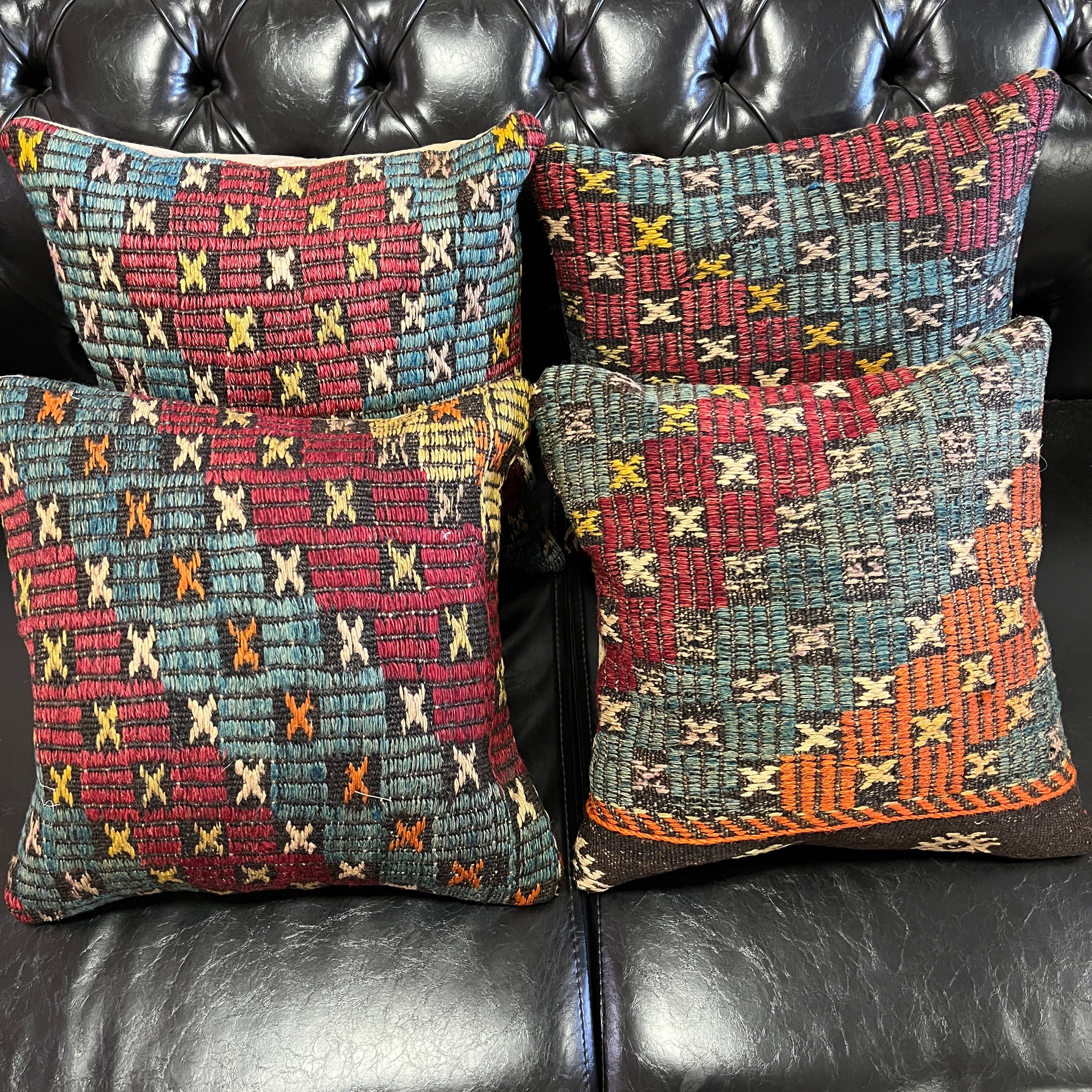 El Yapımı Otantik Yastık Kılıfı Seti