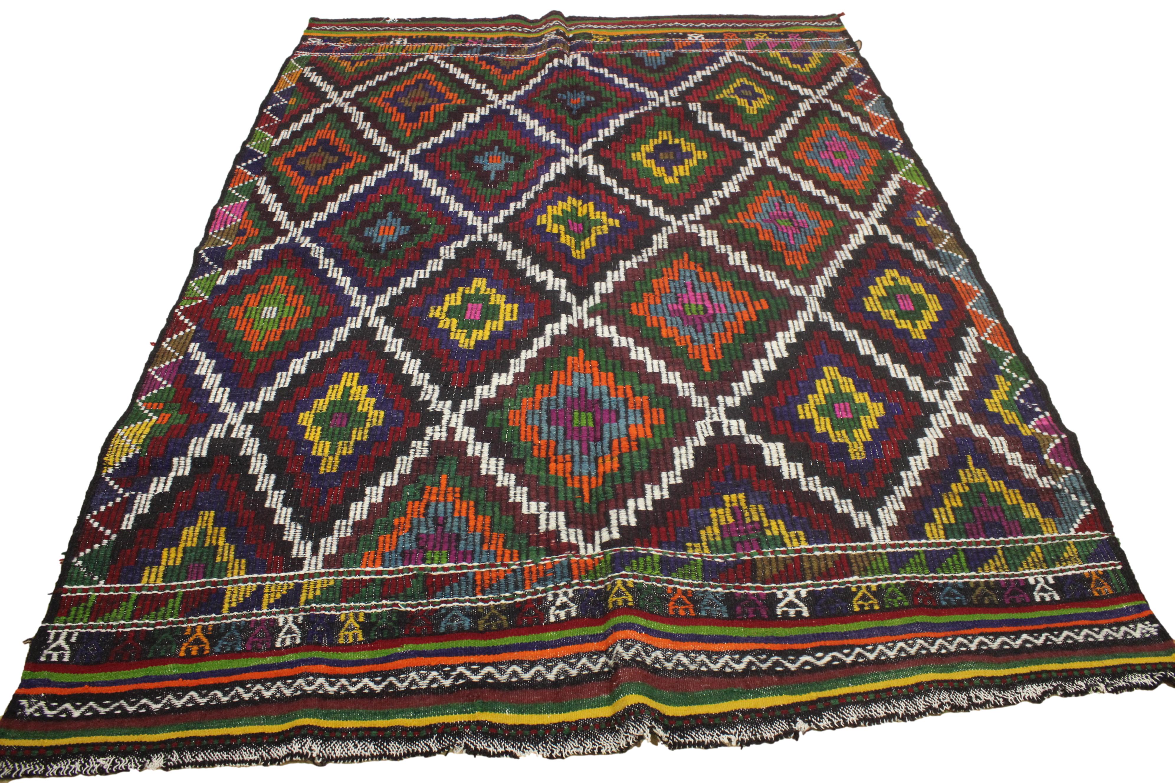 Authentic Handwoven Turkish Kilim