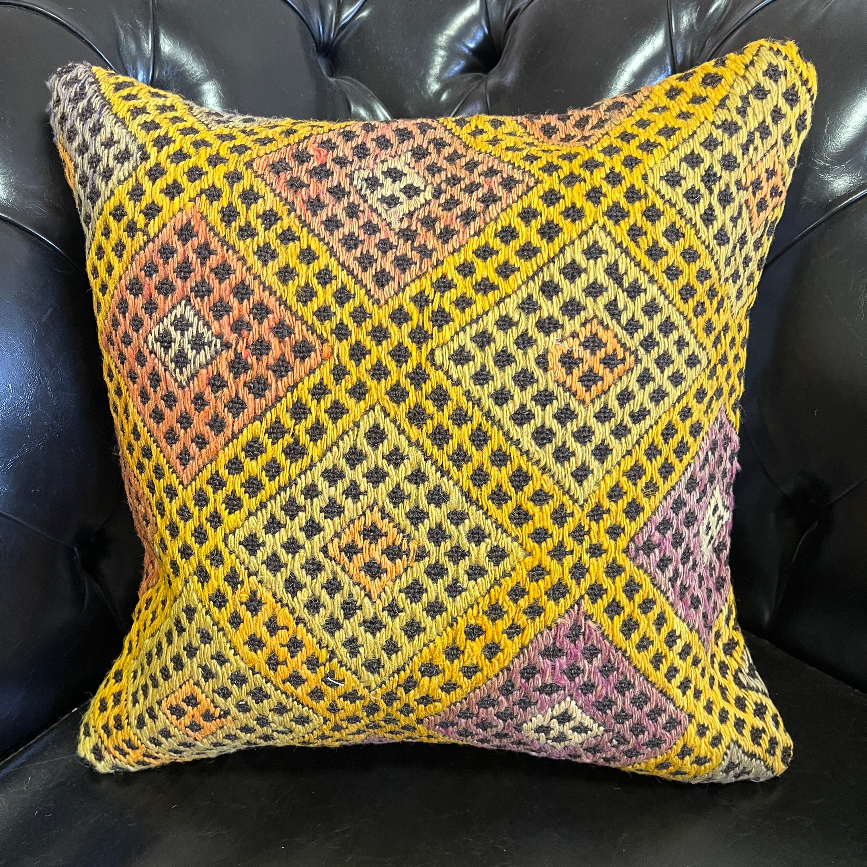 El Yapımı Otantik Yastık Kılıfı Seti