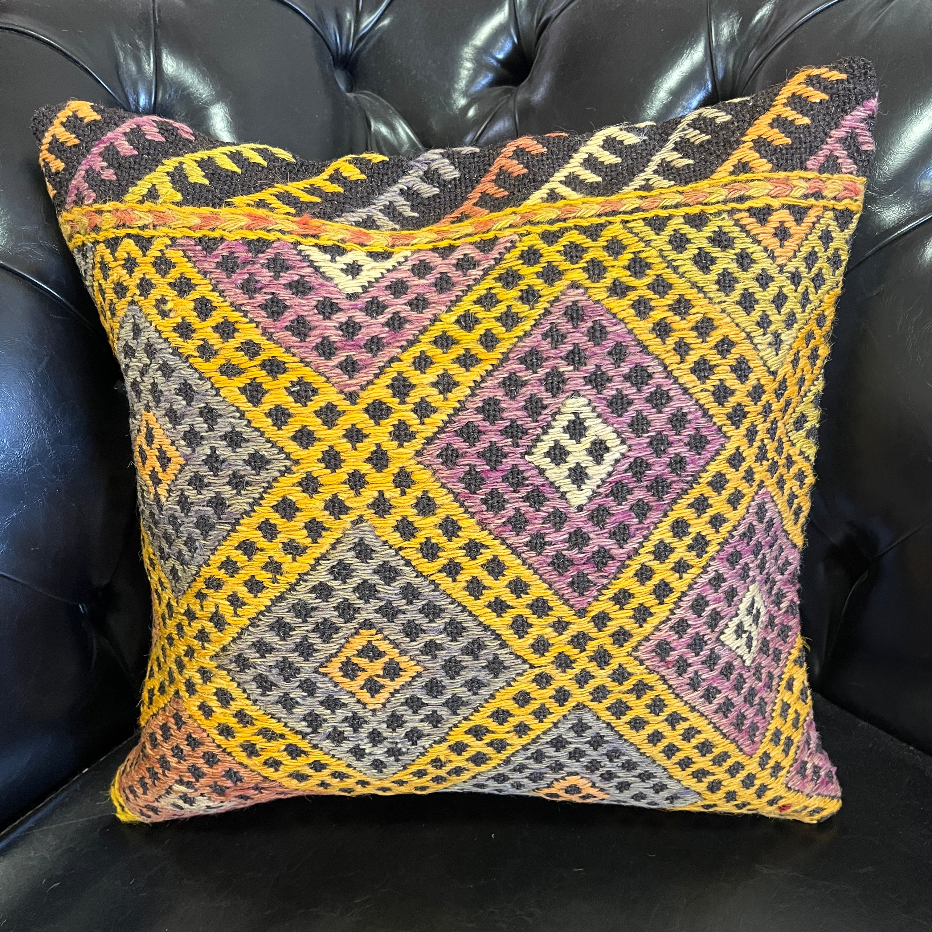 El Yapımı Otantik Yastık Kılıfı Seti