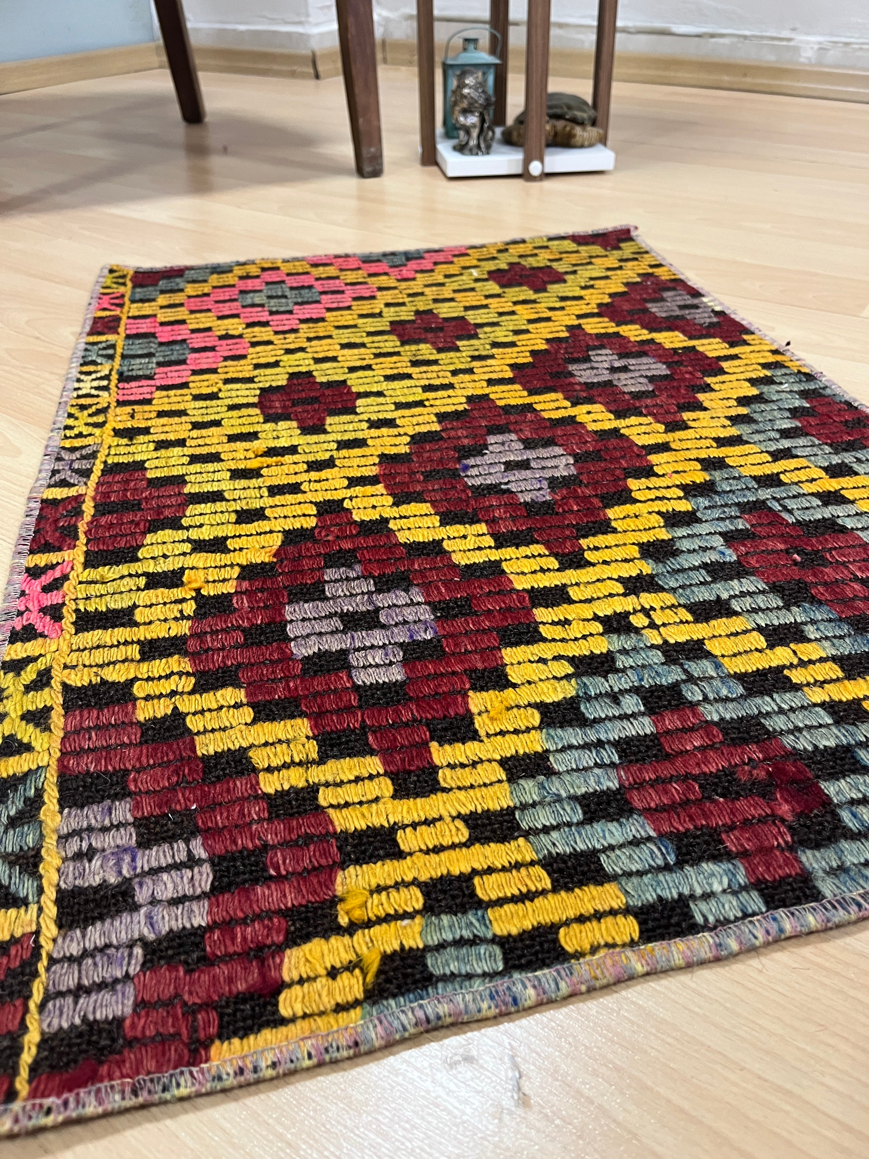 Authentic Handwoven Turkish Kilim