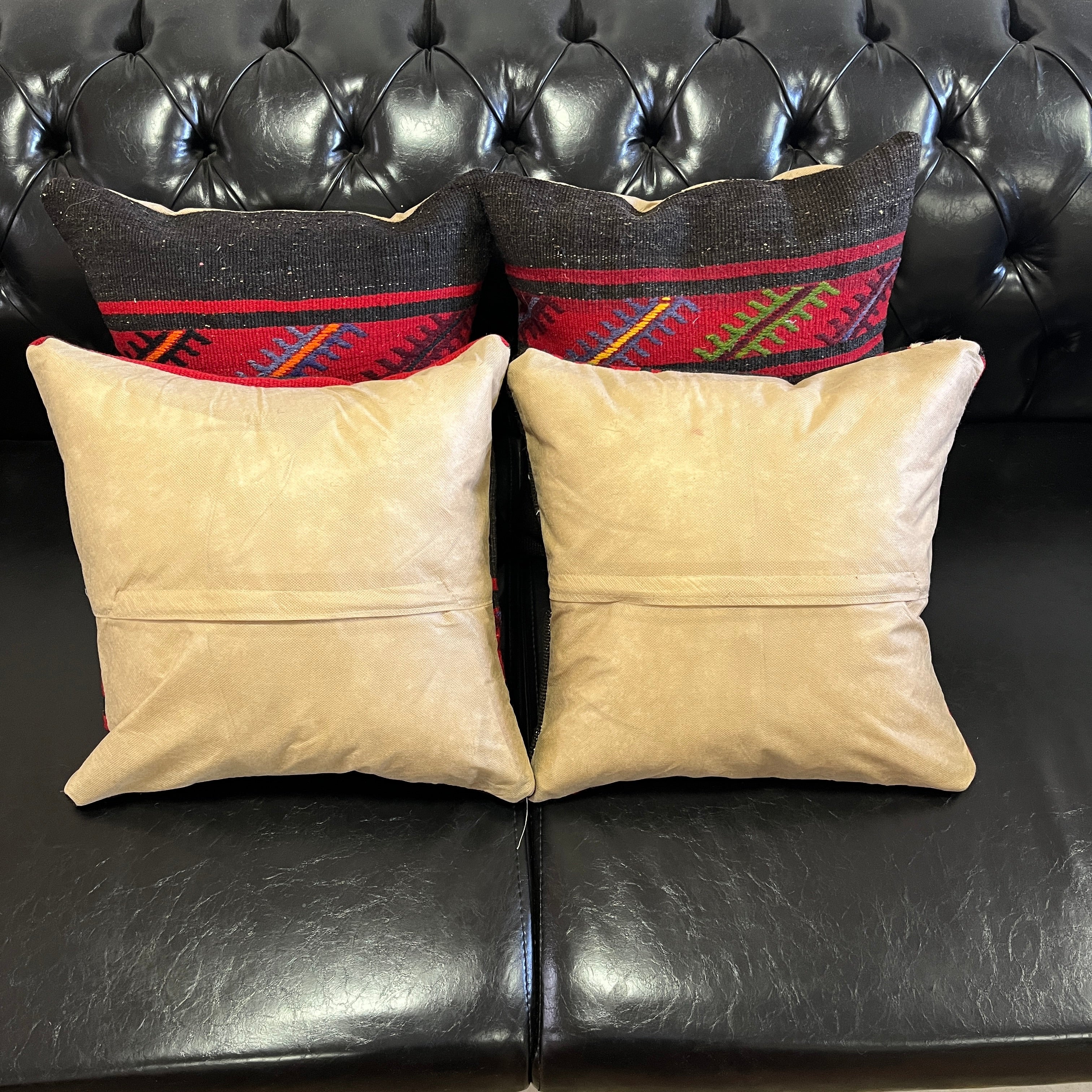 El Yapımı Otantik Yastık Kılıfı Seti