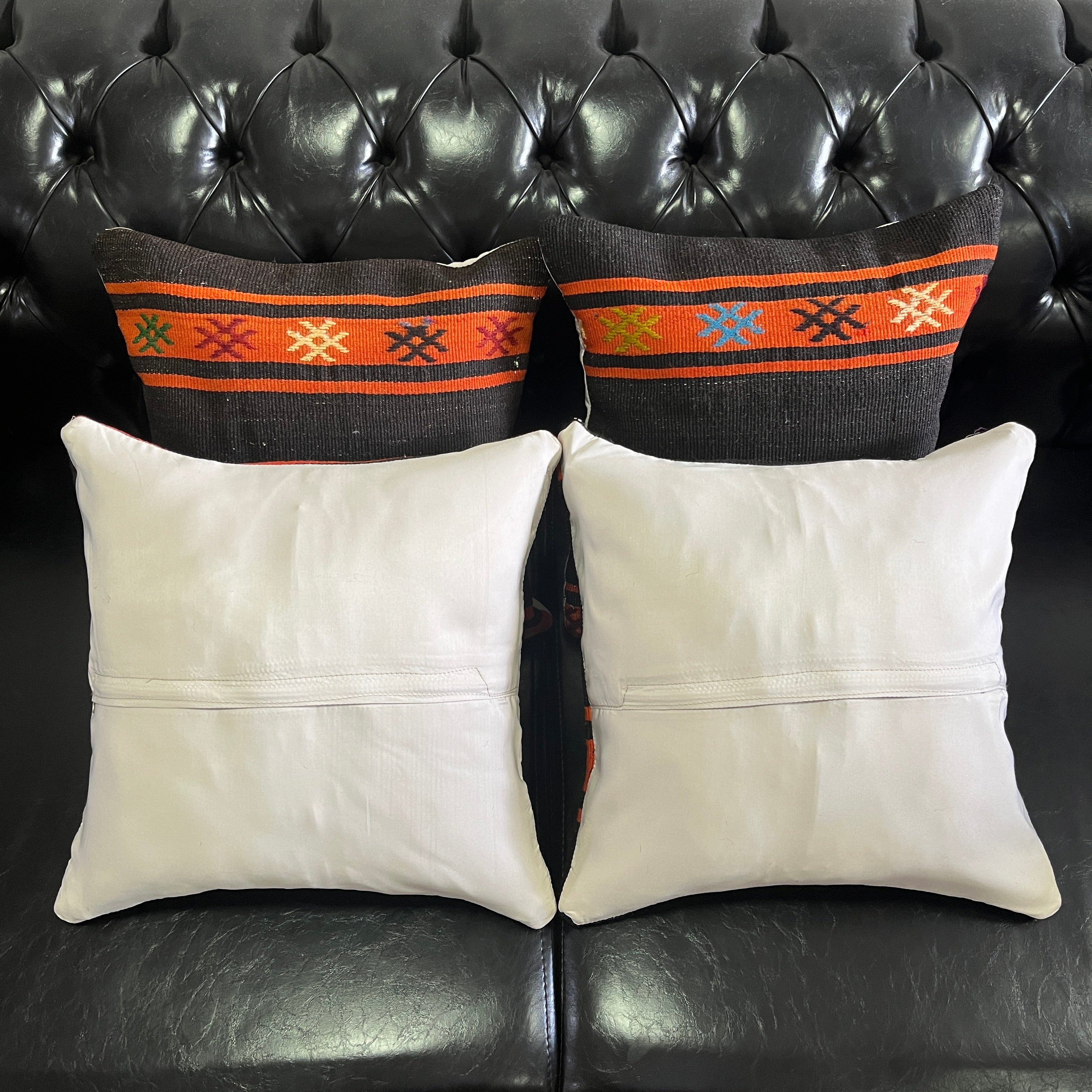 El Yapımı Otantik Yastık Kılıfı Seti