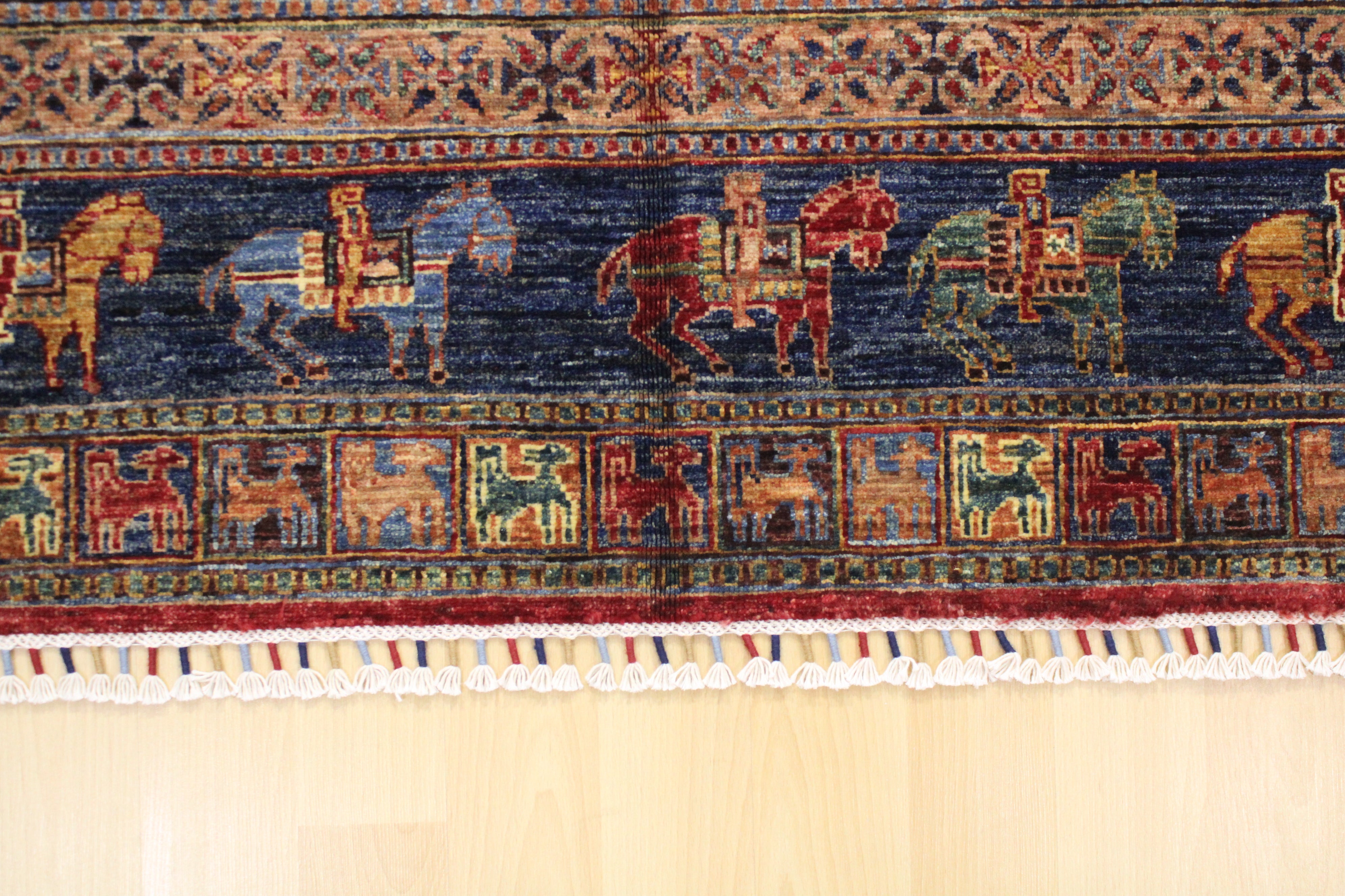 Afghan Handmade Fine Quality "Pazyryk" Rug