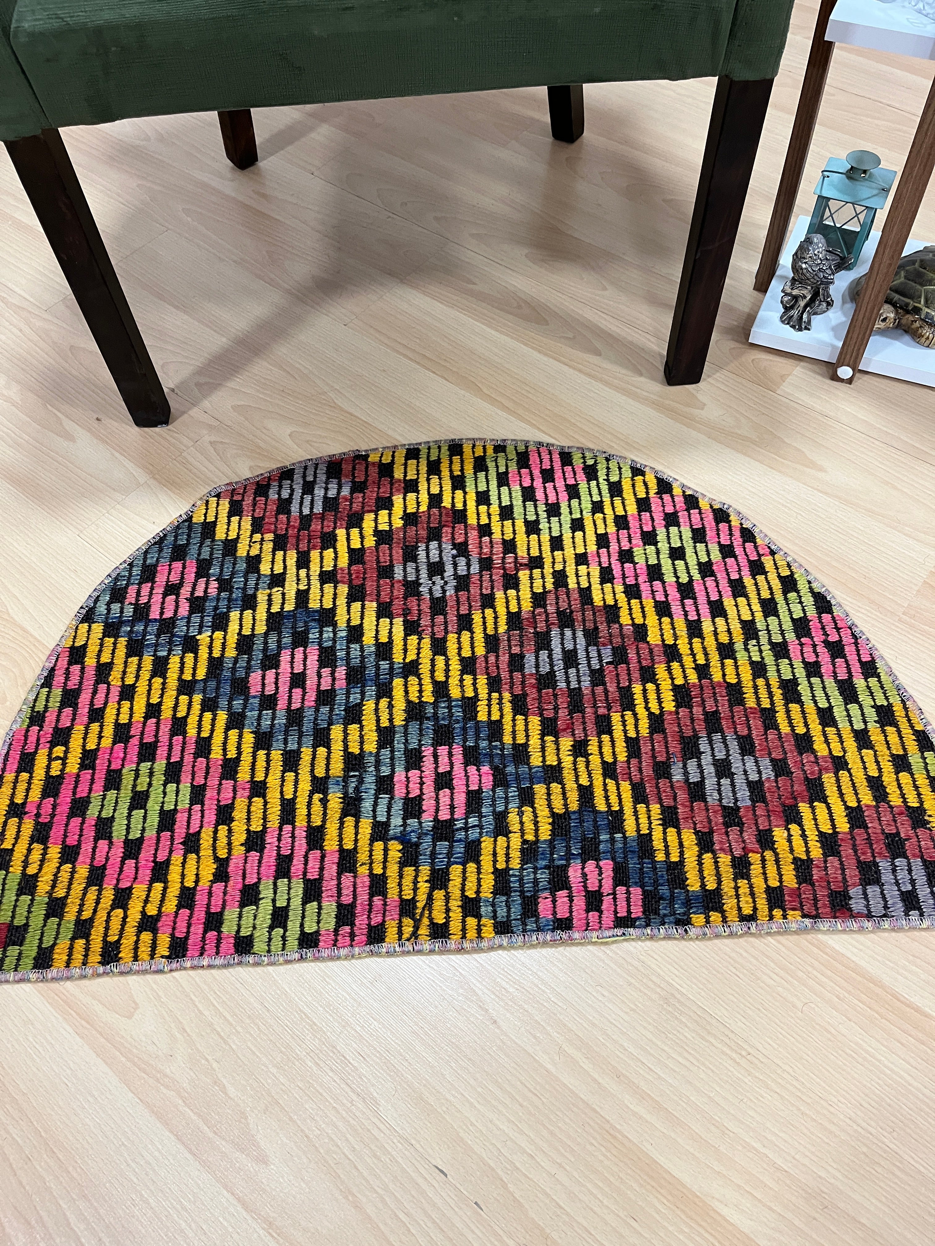 Authentic Handwoven Turkish Doormat Kilim