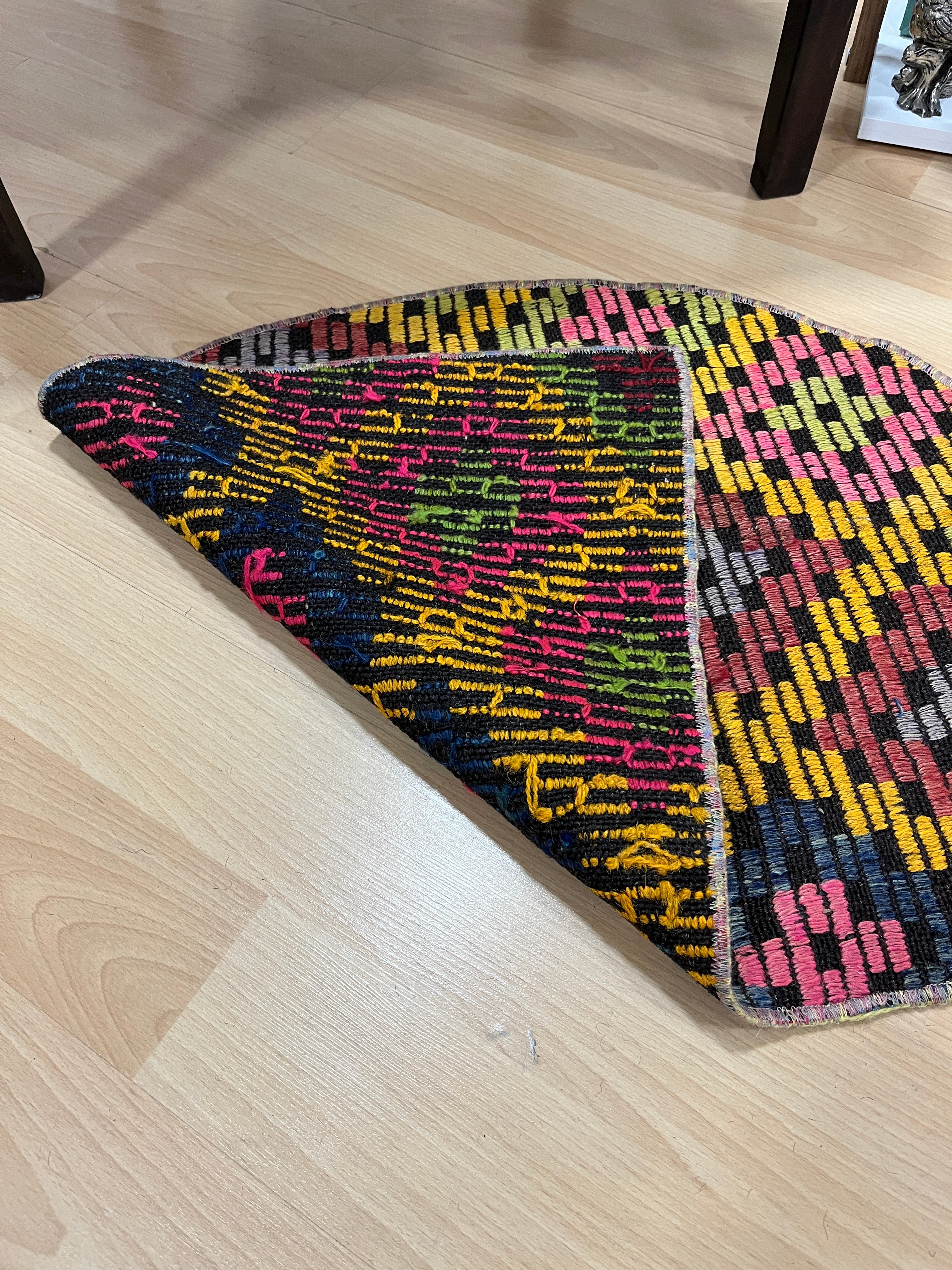 Authentic Handwoven Turkish Doormat Kilim