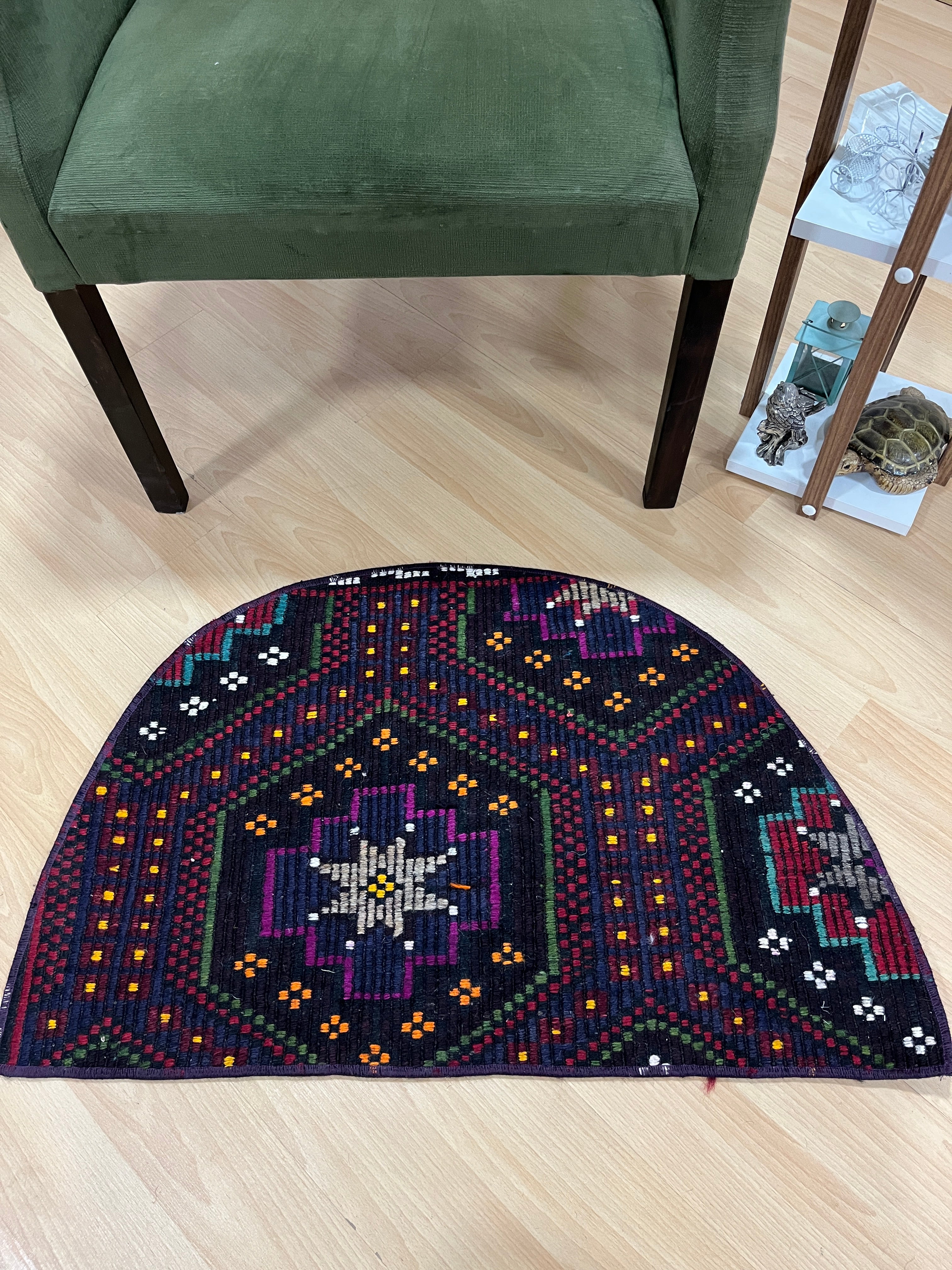 Authentic Handwoven Turkish Doormat Kilim