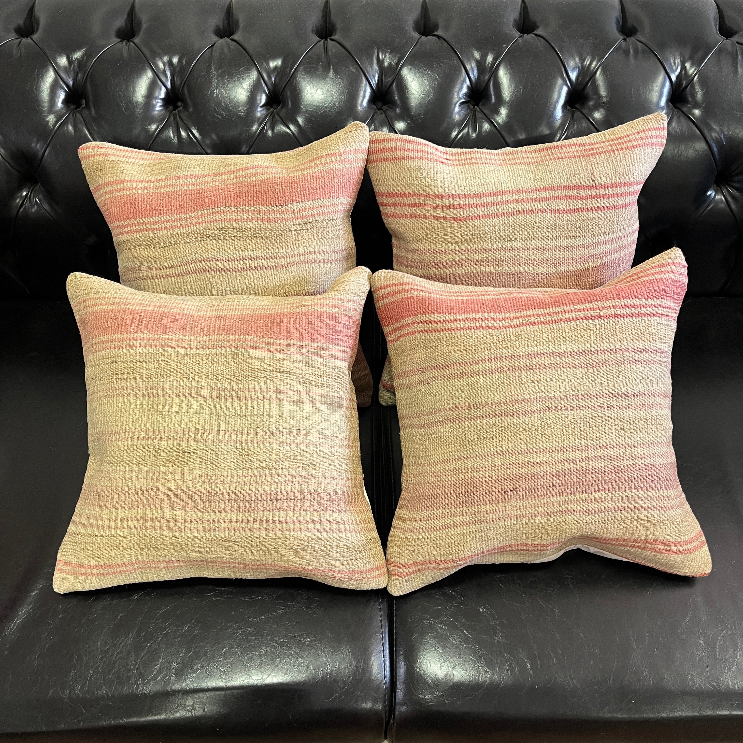 El Yapımı Otantik Yastık Kılıfı Seti