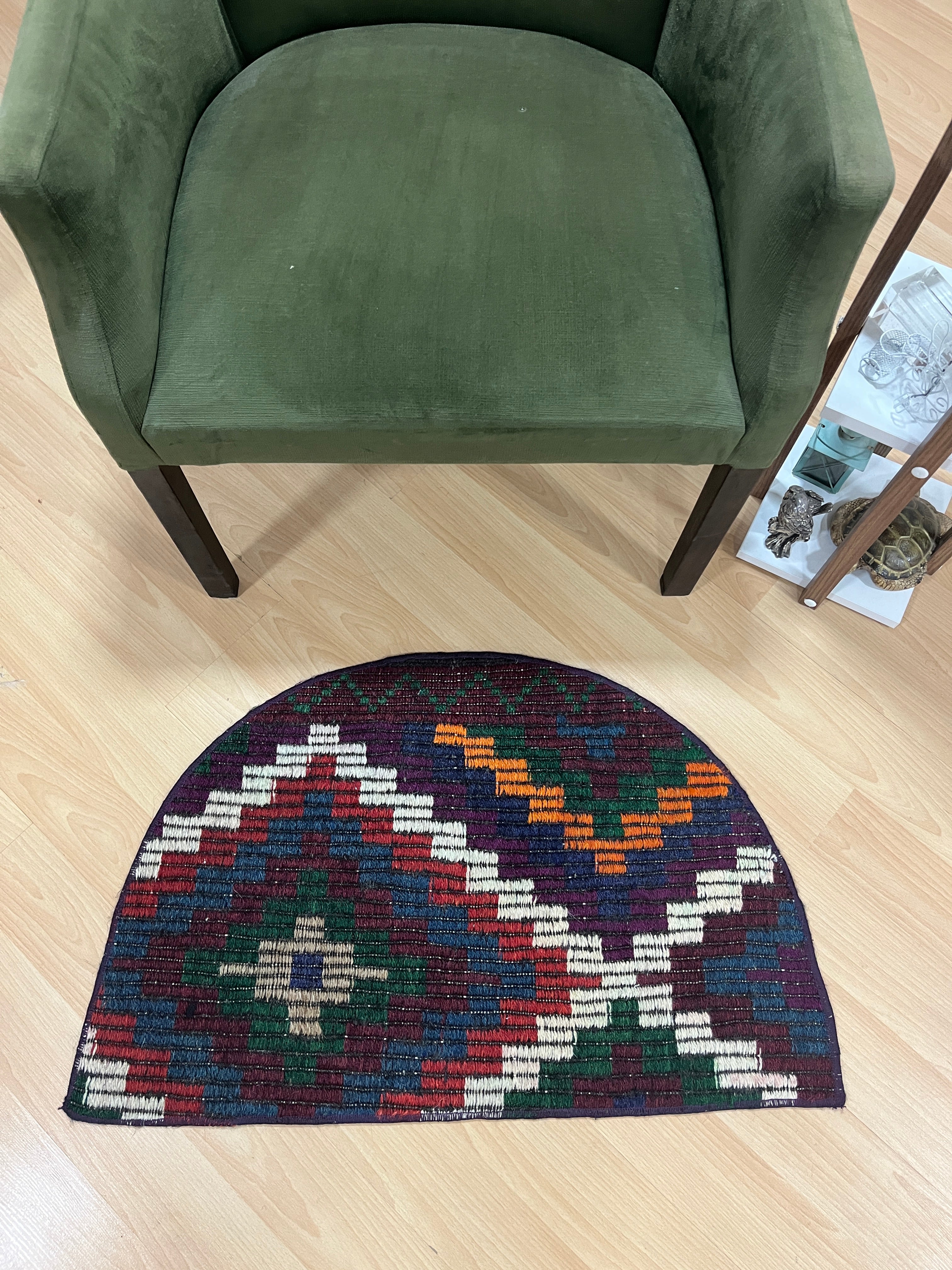 Authentic Handwoven Turkish Doormat Kilim