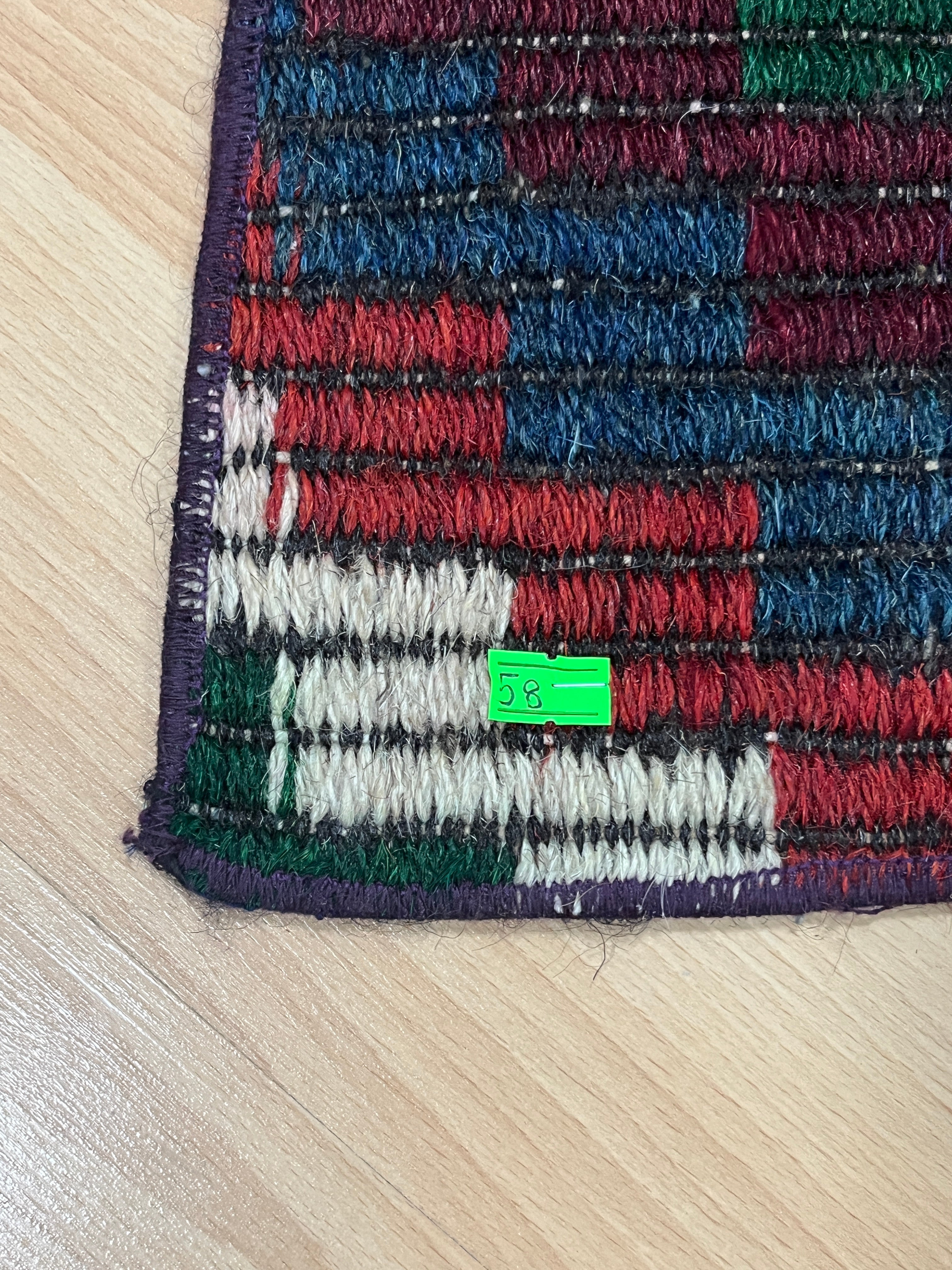 Authentic Handwoven Turkish Doormat Kilim