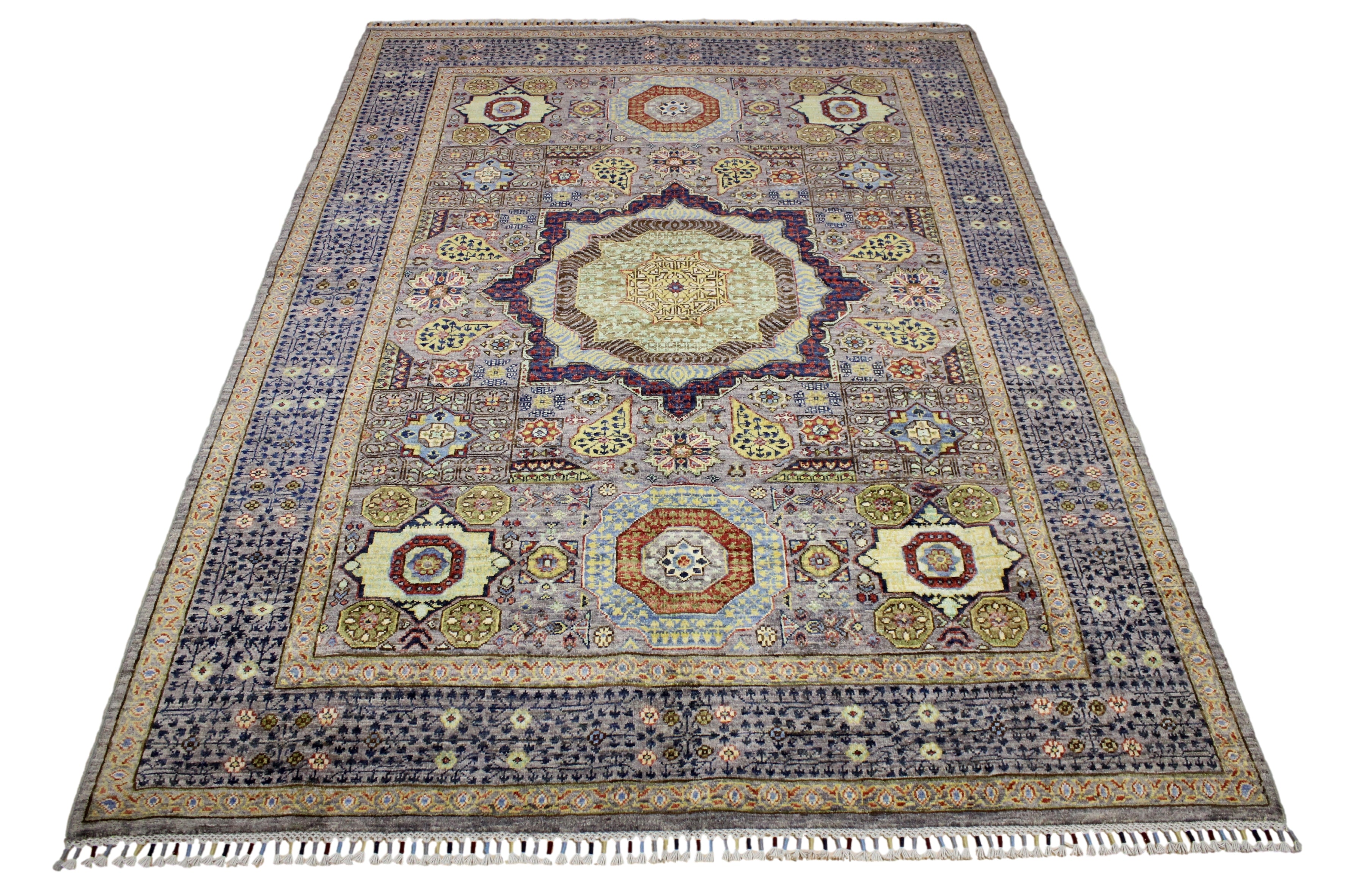 Afghan Handmade Fine Quality "Mamluk" Rug