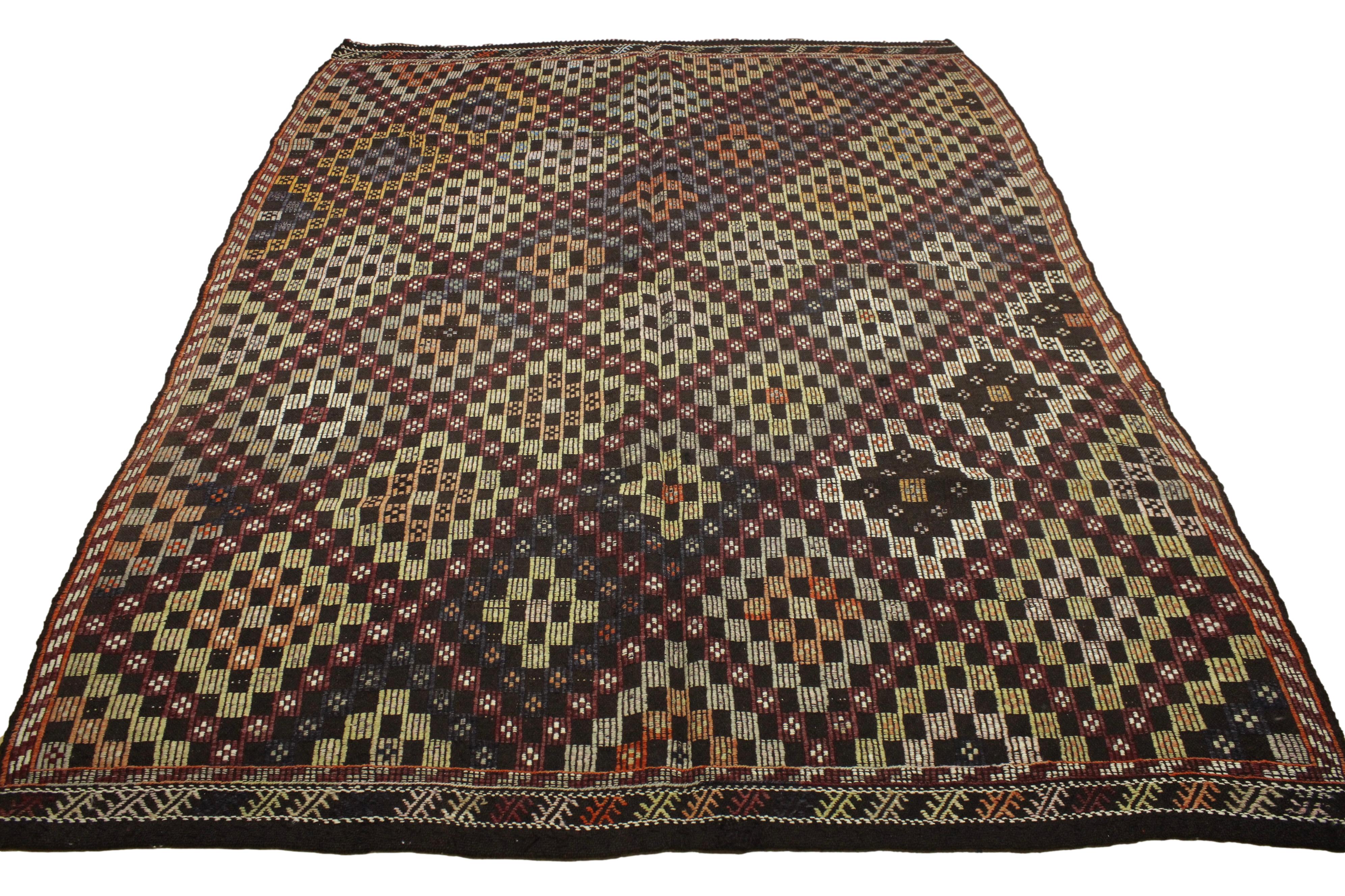 Authentic Handwoven Turkish Kilim