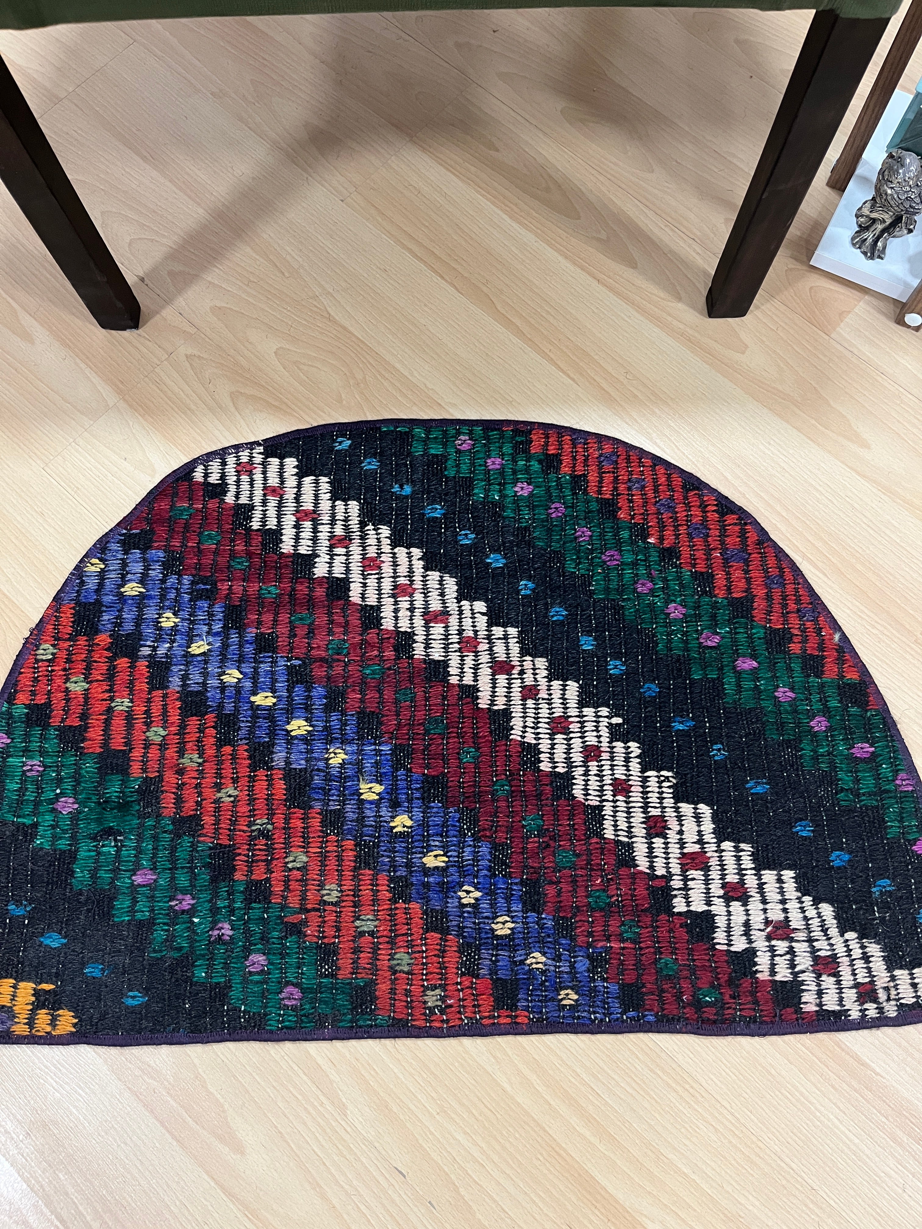 Authentic Handwoven Turkish Doormat Kilim