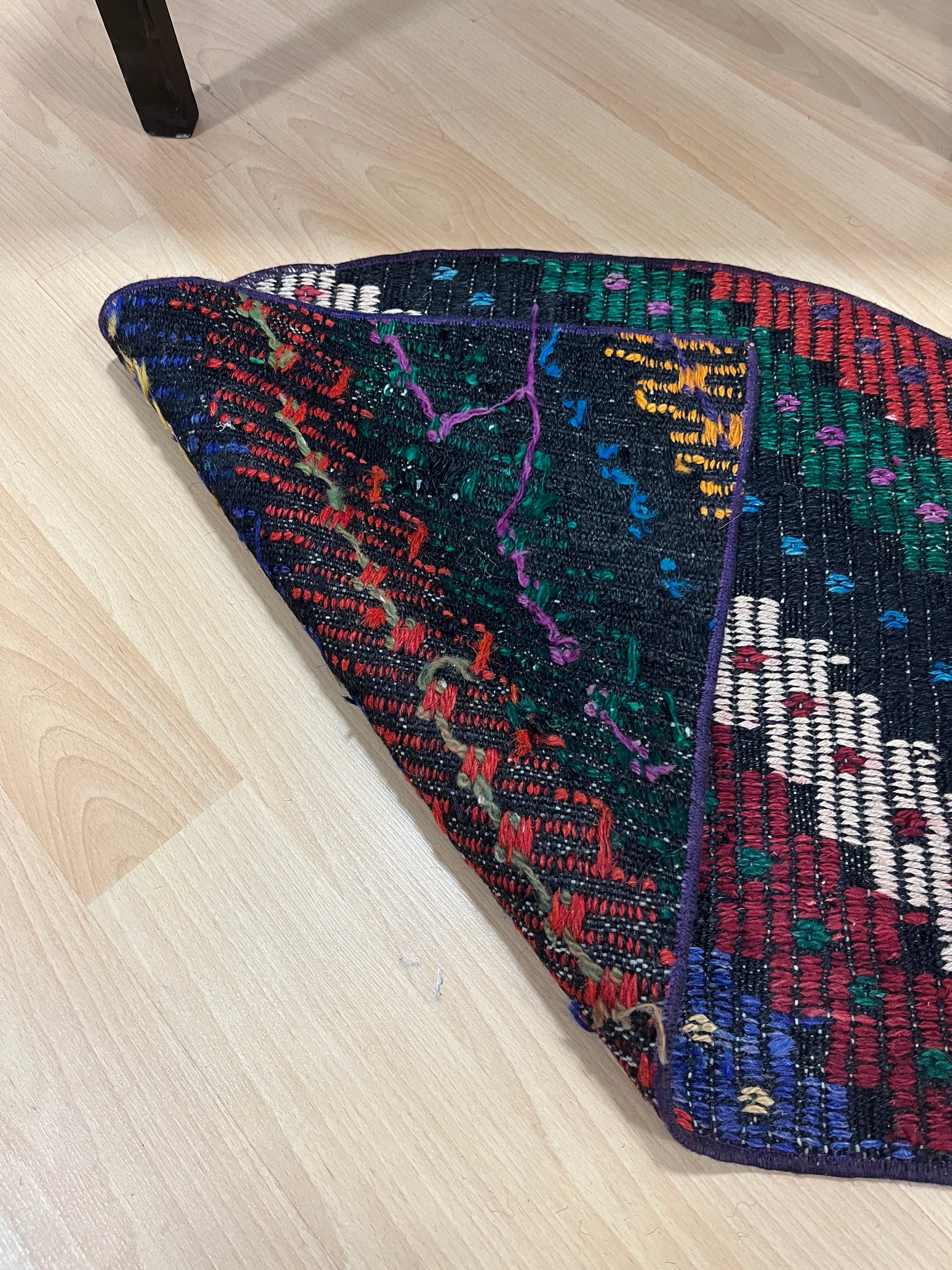 Authentic Handwoven Turkish Doormat Kilim