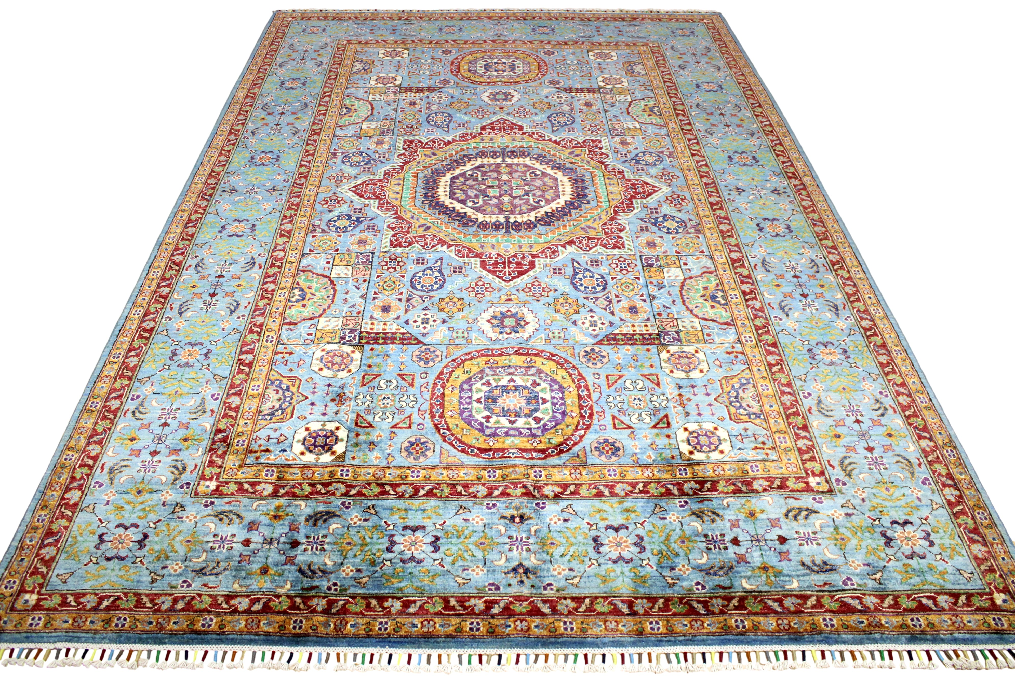 Afghan Handmade Fine Quality "Mamluk" Rug