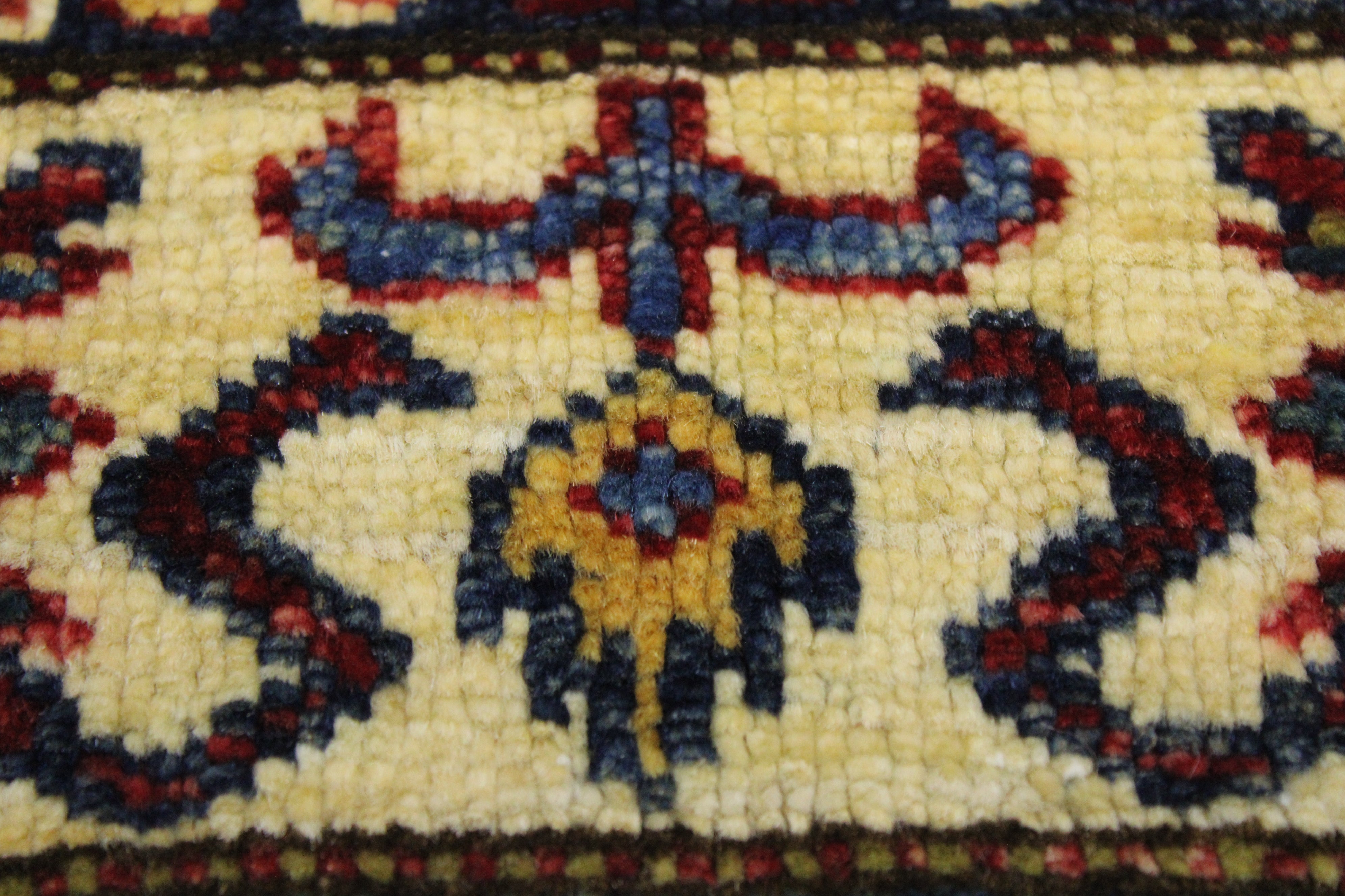 Afghan Handmade Fine Quality Kazak "Shirvan" Rug