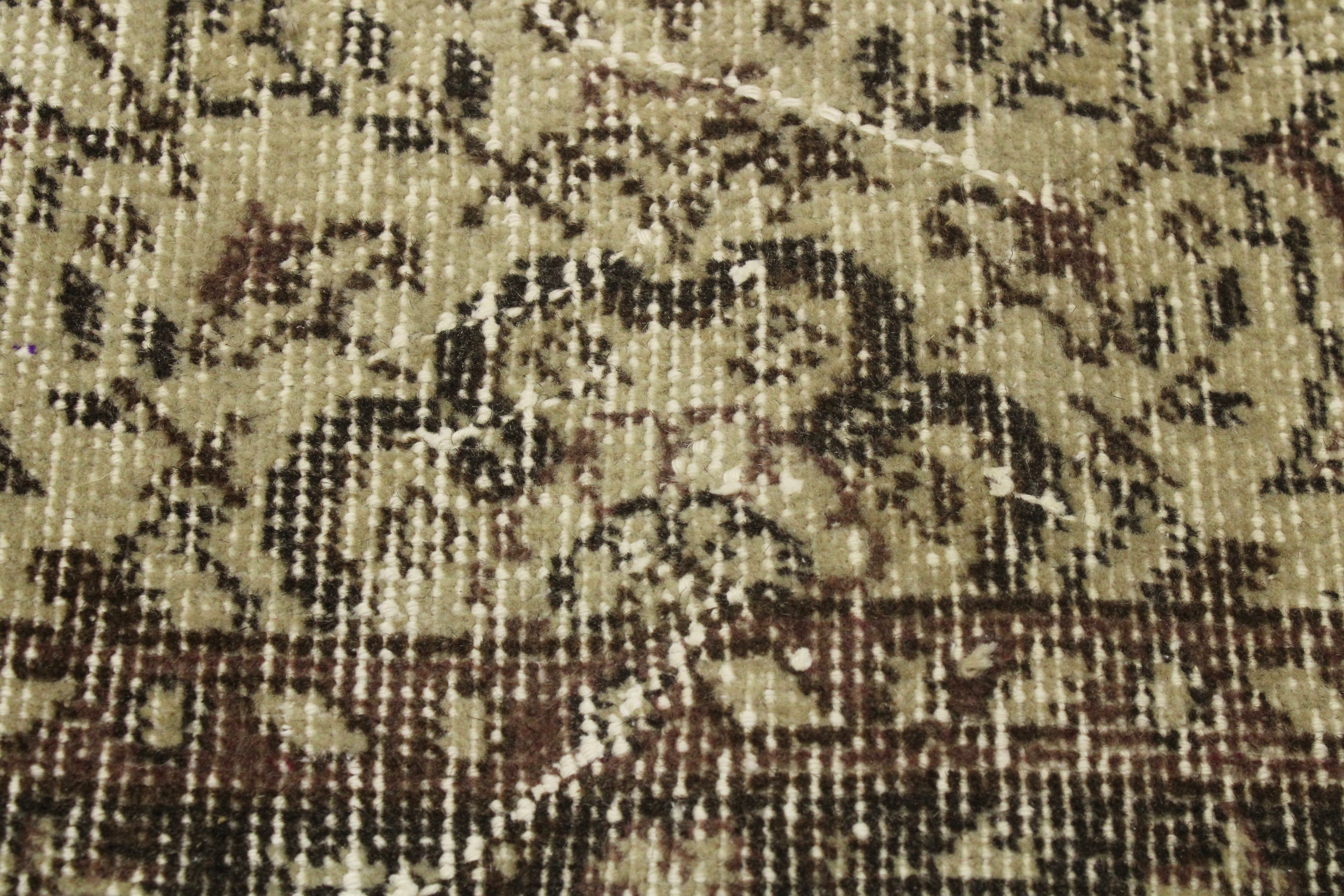 El Dokuma Anadolu Kök Boya Yün Halı