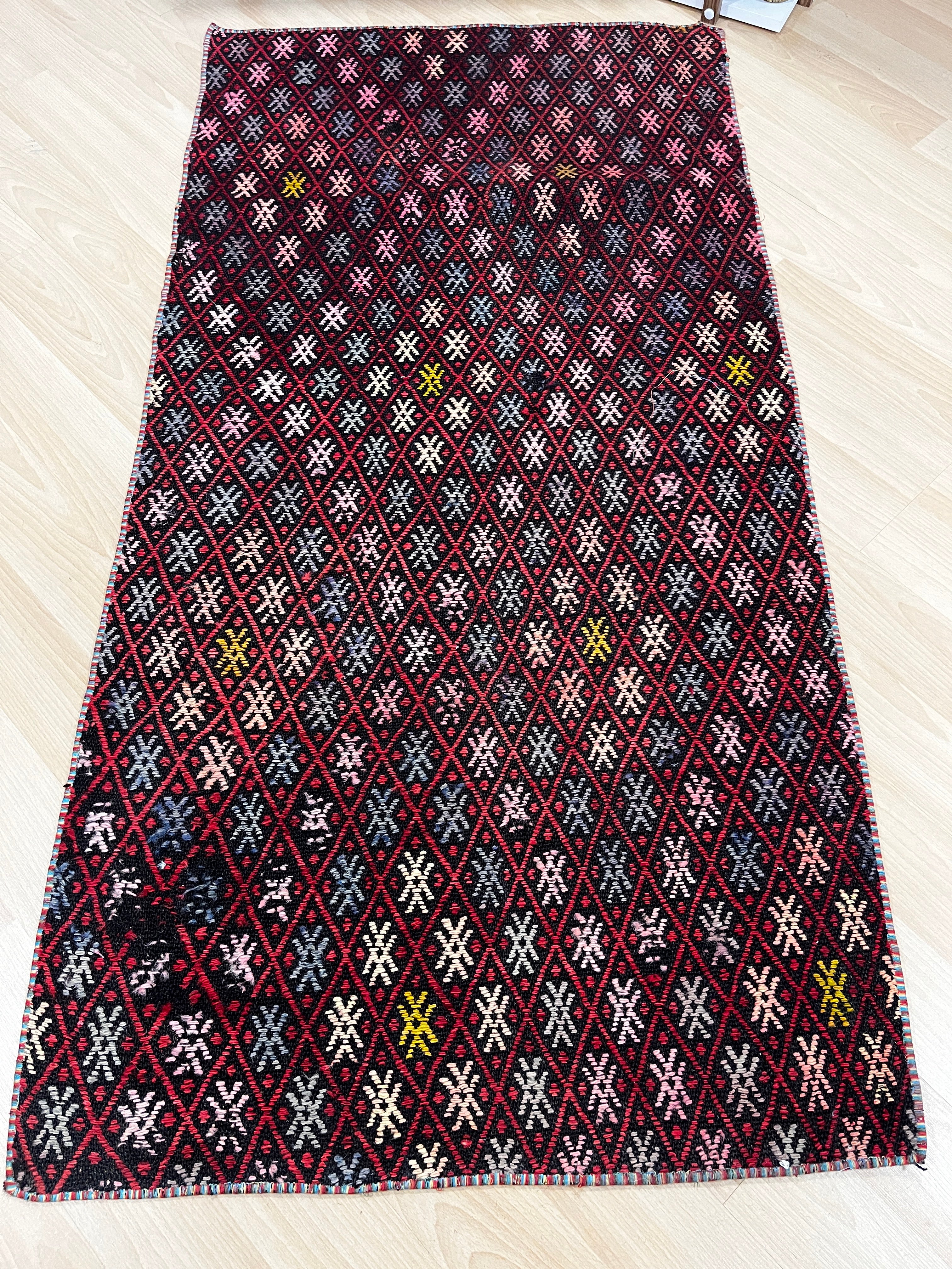 Authentic Handwoven Turkish Kilim