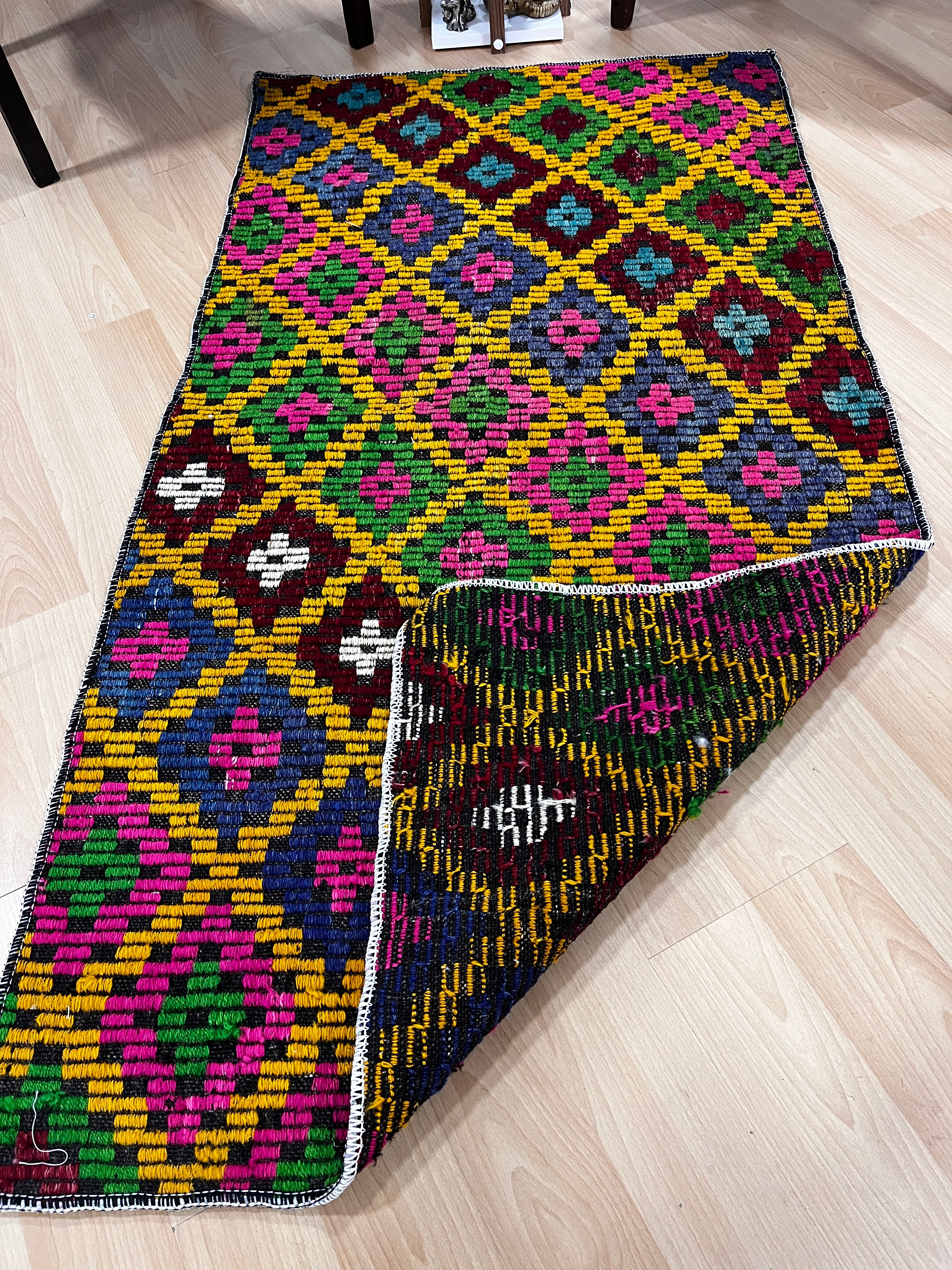 Authentic Handwoven Turkish Kilim