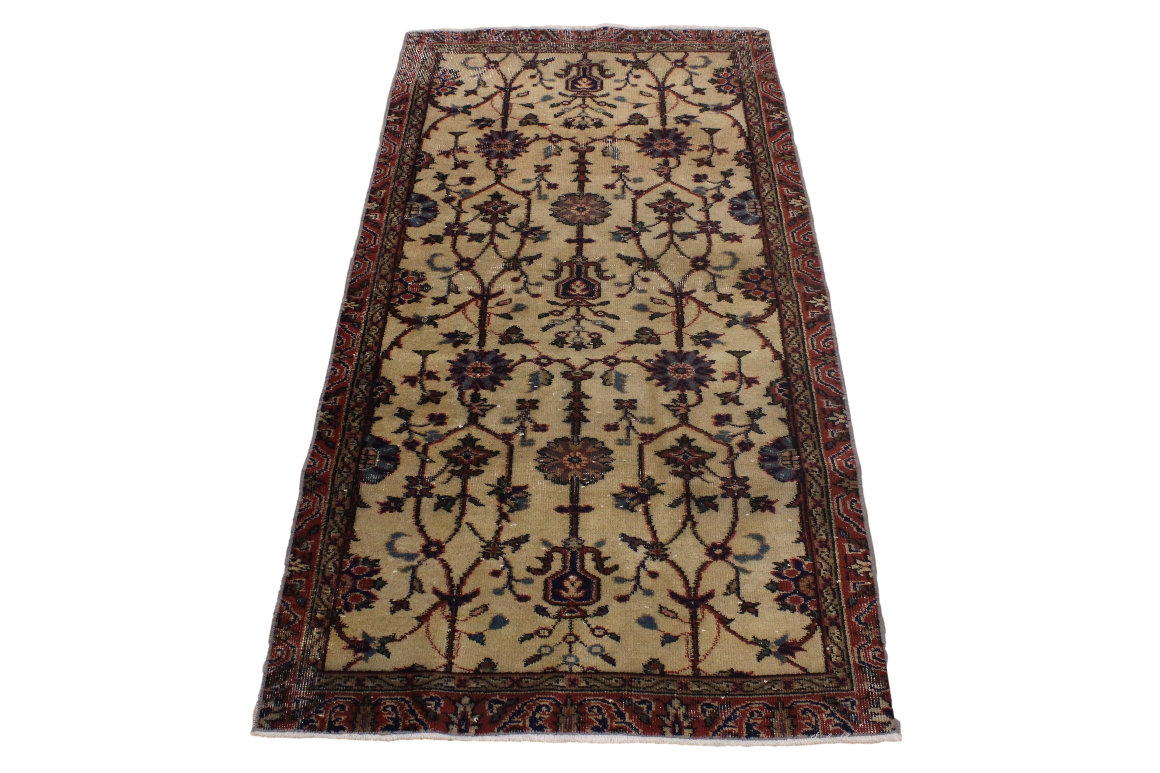 Vintage Turkish Anatolian Rug