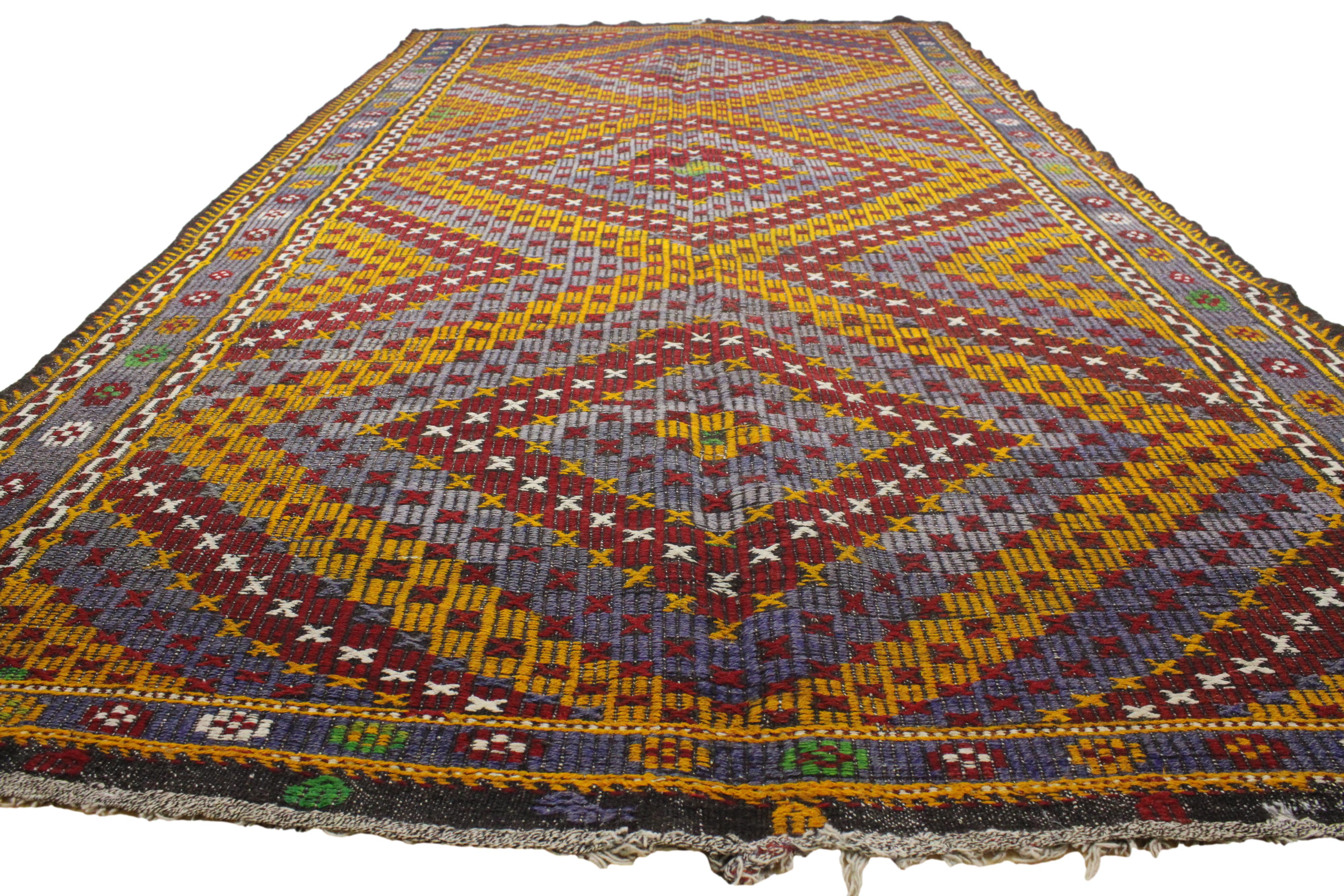Authentic Handwoven Turkish Kilim