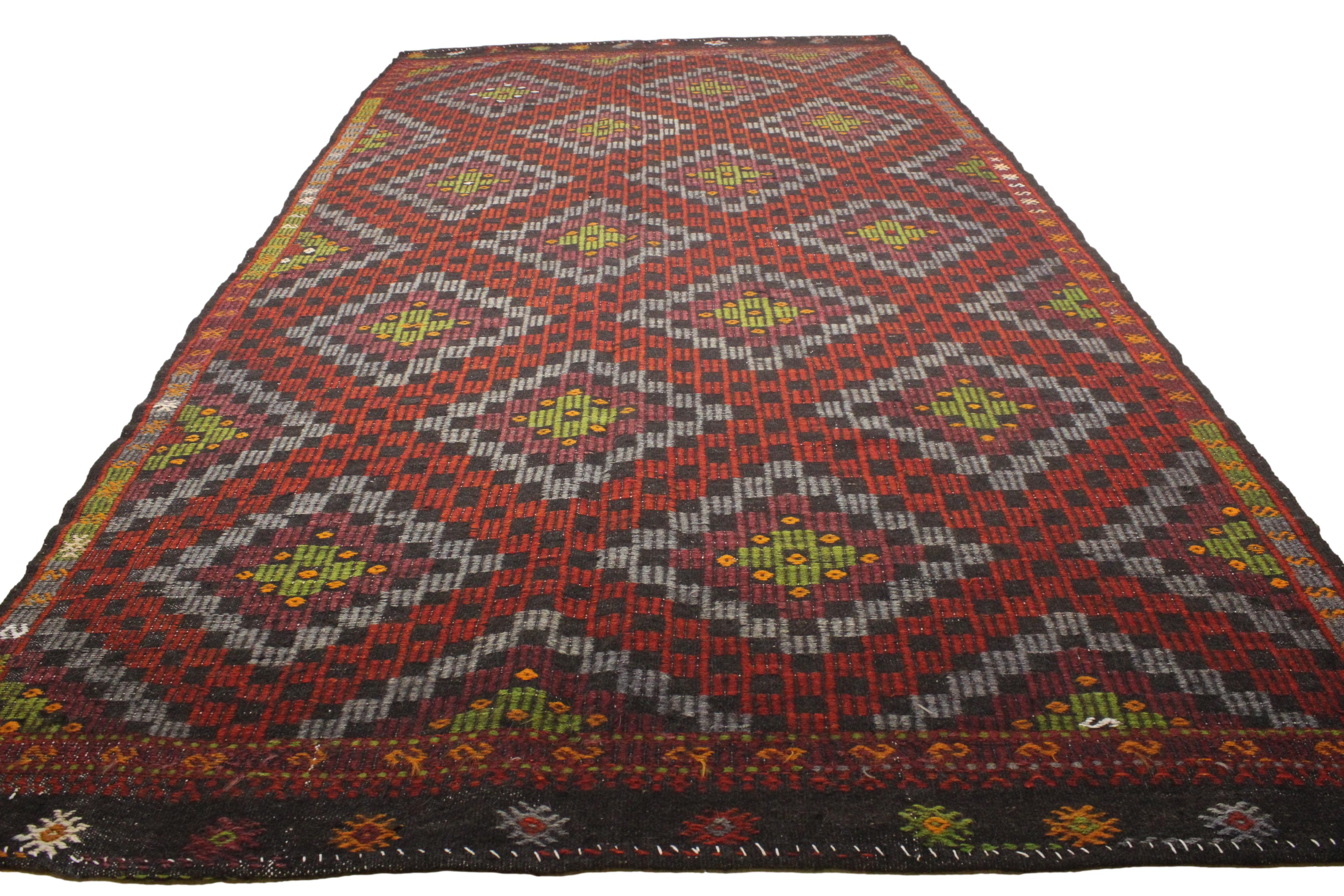 Authentic Handwoven Turkish Kilim