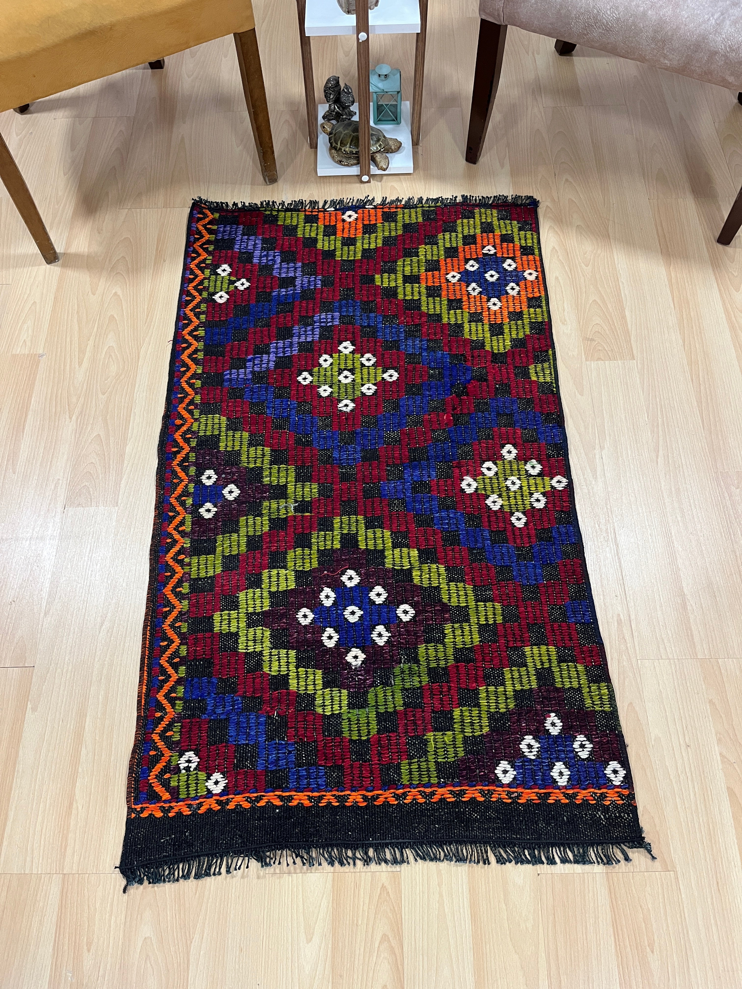 Authentic Handwoven Turkish Kilim