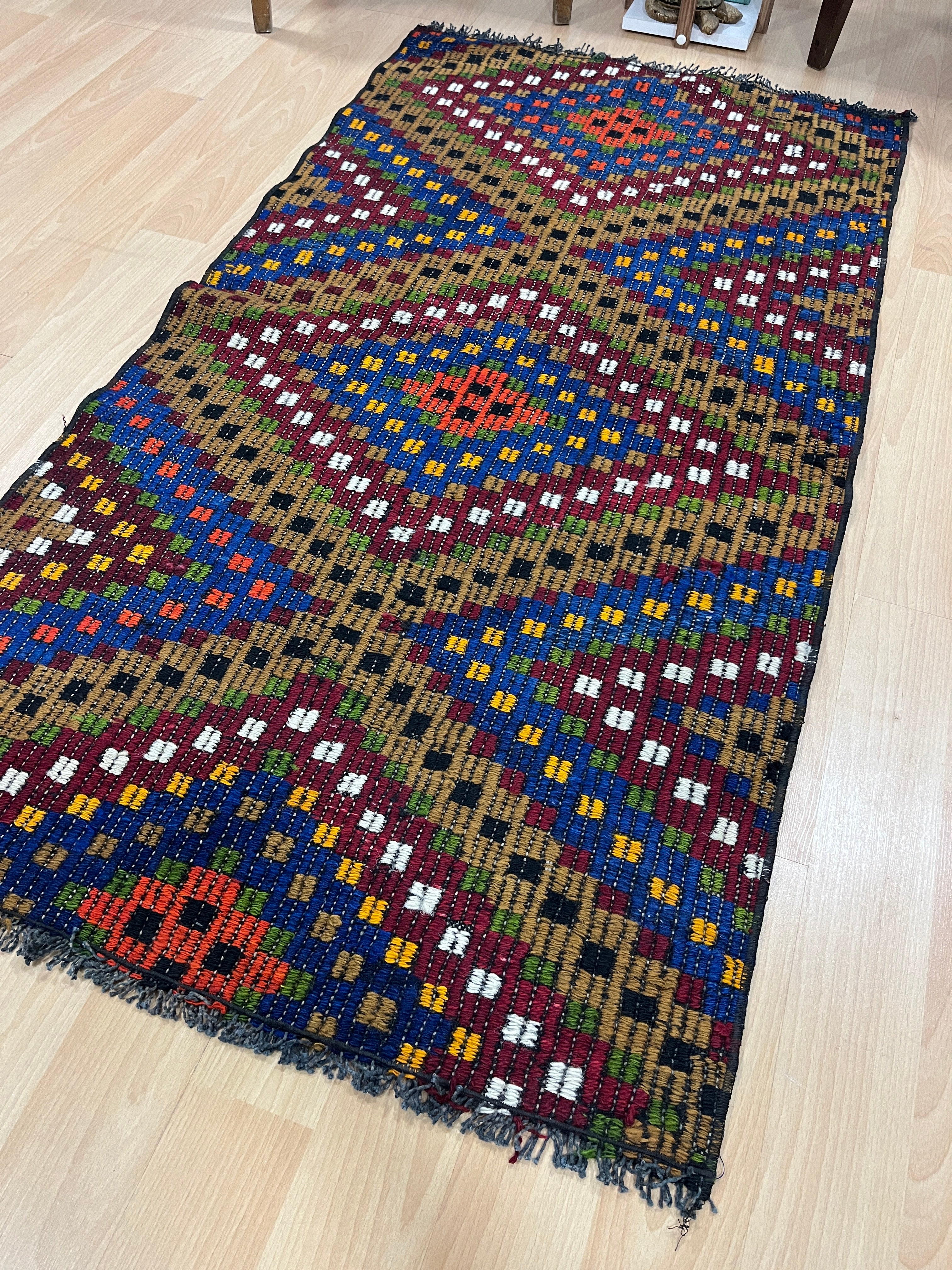 Authentic Handwoven Turkish Kilim